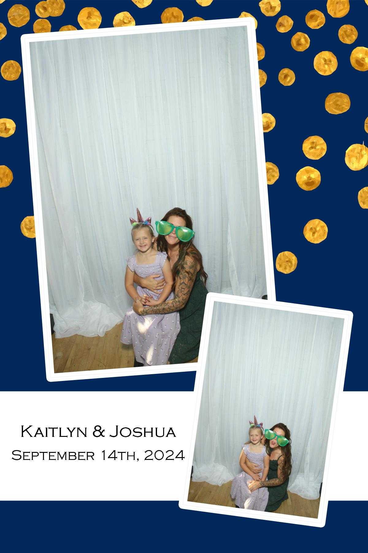 Joshua & Kaitlyn | View more photos from the event at gallery.photoboothcincy.com/u/PhotoBoothCincy/Joshua-Kaitlyn
