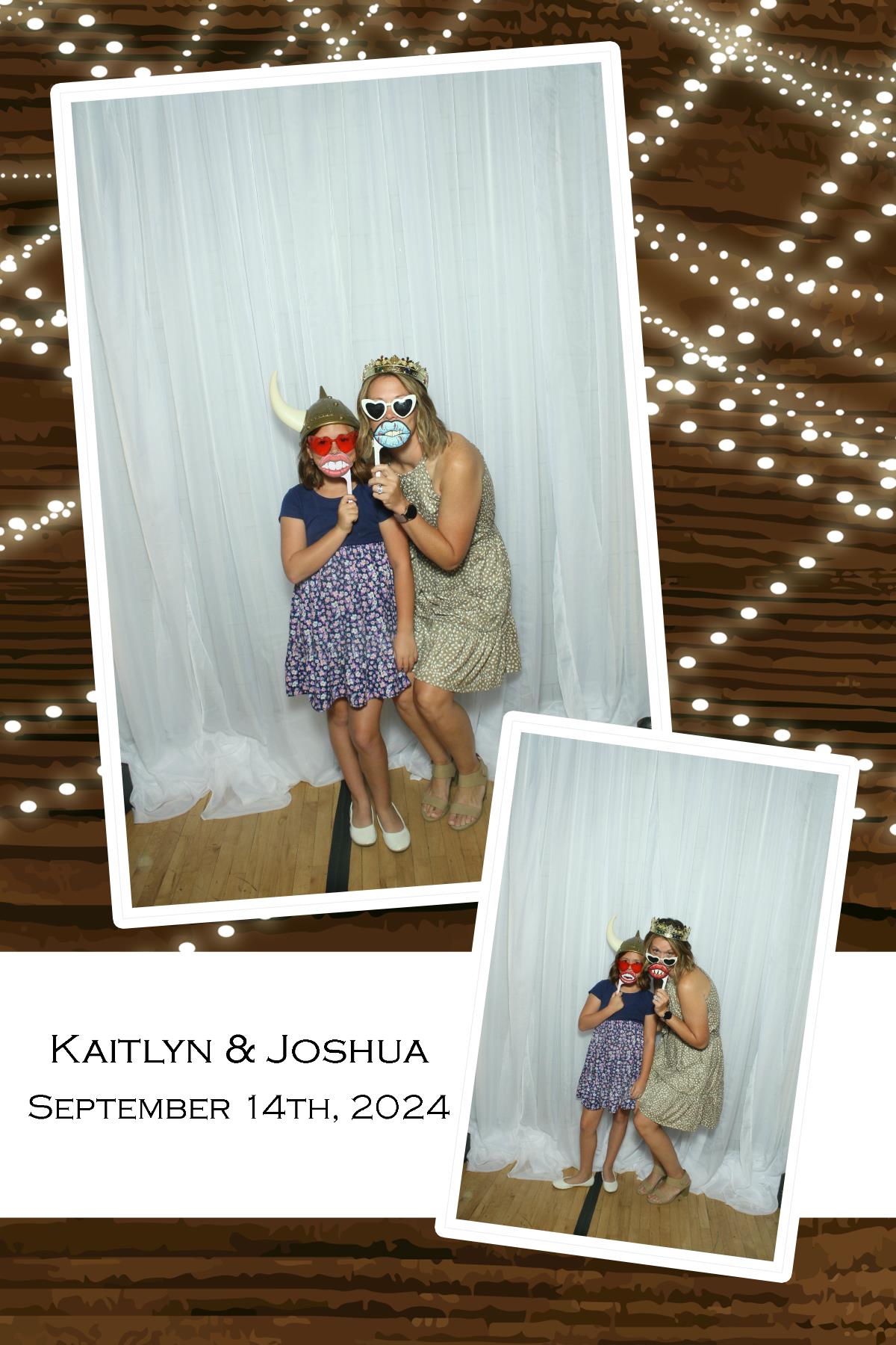 Joshua & Kaitlyn | View more photos from the event at gallery.photoboothcincy.com/u/PhotoBoothCincy/Joshua-Kaitlyn