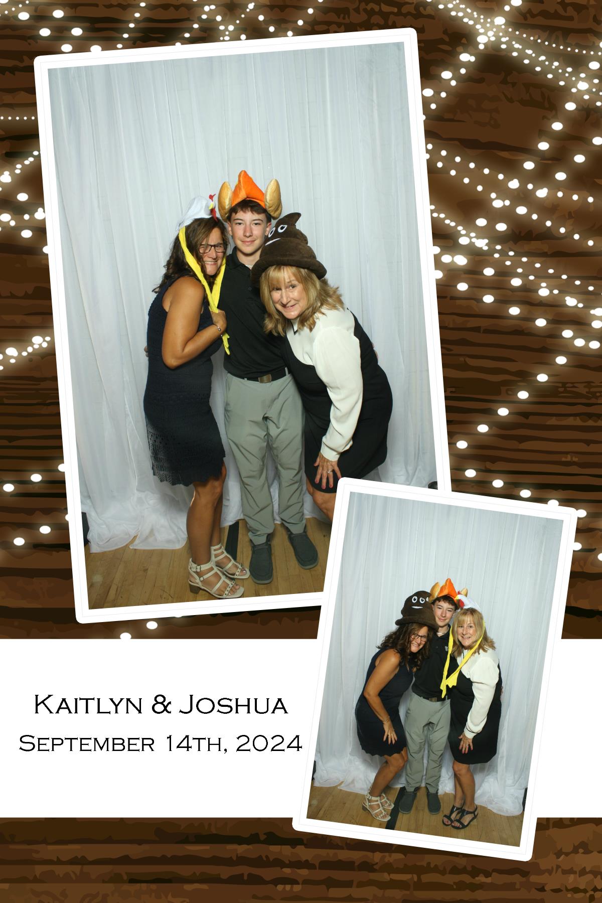 Joshua & Kaitlyn | View more photos from the event at gallery.photoboothcincy.com/u/PhotoBoothCincy/Joshua-Kaitlyn