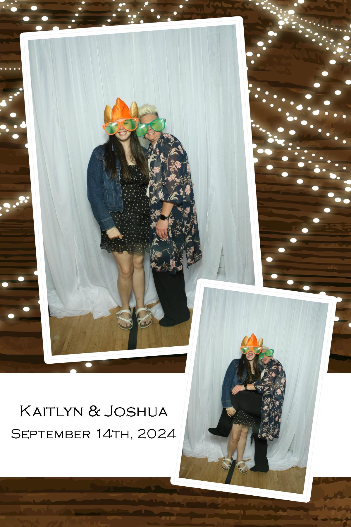Joshua & Kaitlyn | View more photos from the event at gallery.photoboothcincy.com/u/PhotoBoothCincy/Joshua-Kaitlyn