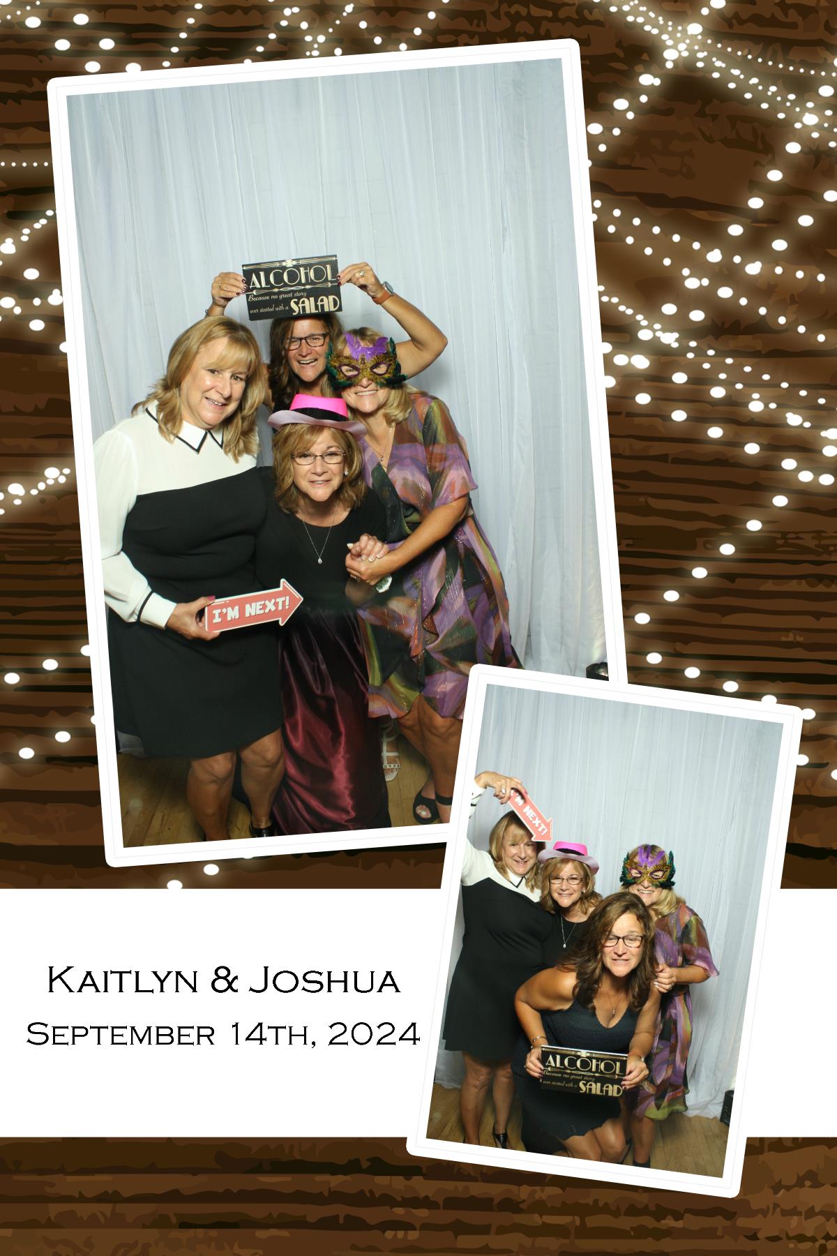 Joshua & Kaitlyn | View more photos from the event at gallery.photoboothcincy.com/u/PhotoBoothCincy/Joshua-Kaitlyn
