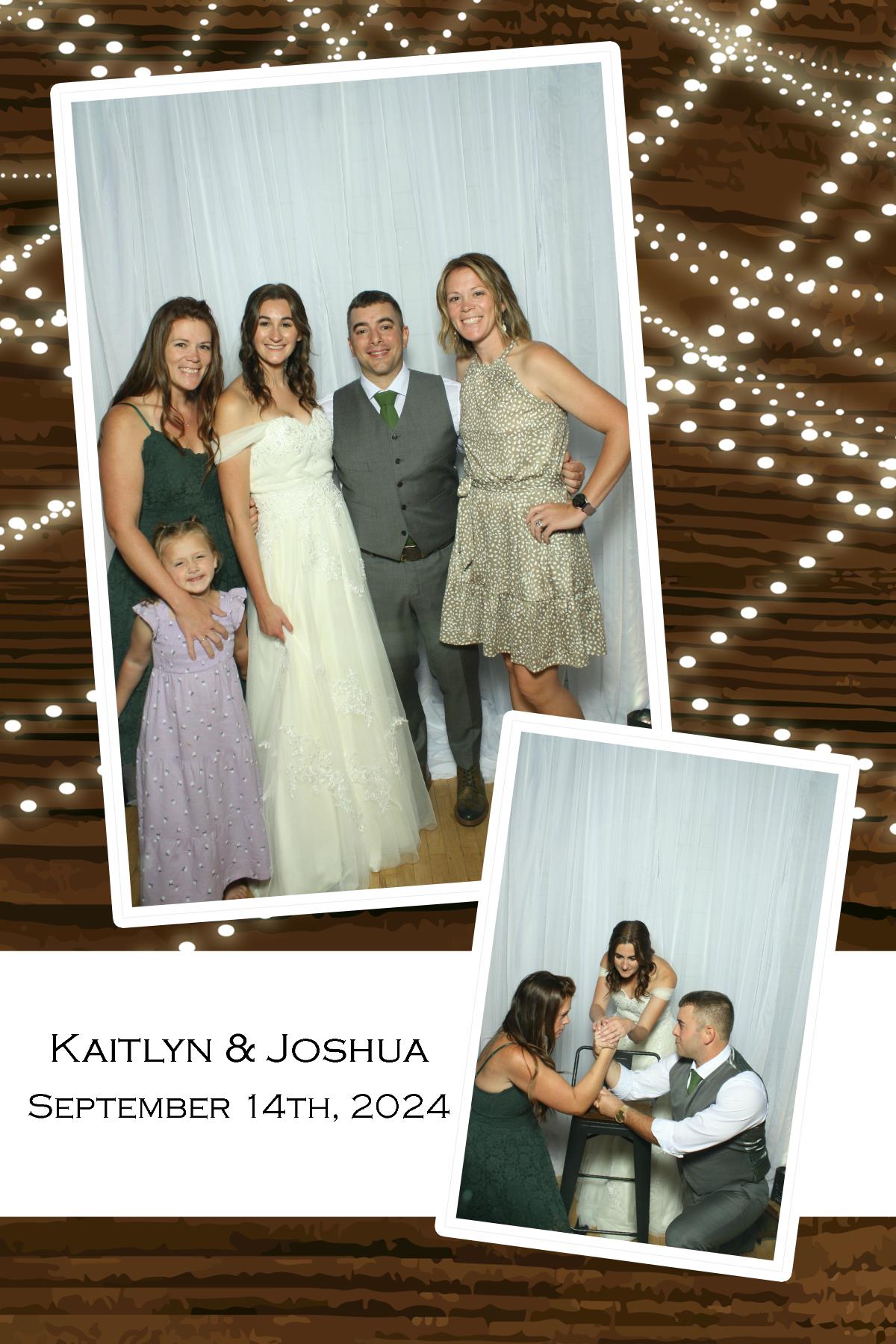 Joshua & Kaitlyn | View more photos from the event at gallery.photoboothcincy.com/u/PhotoBoothCincy/Joshua-Kaitlyn