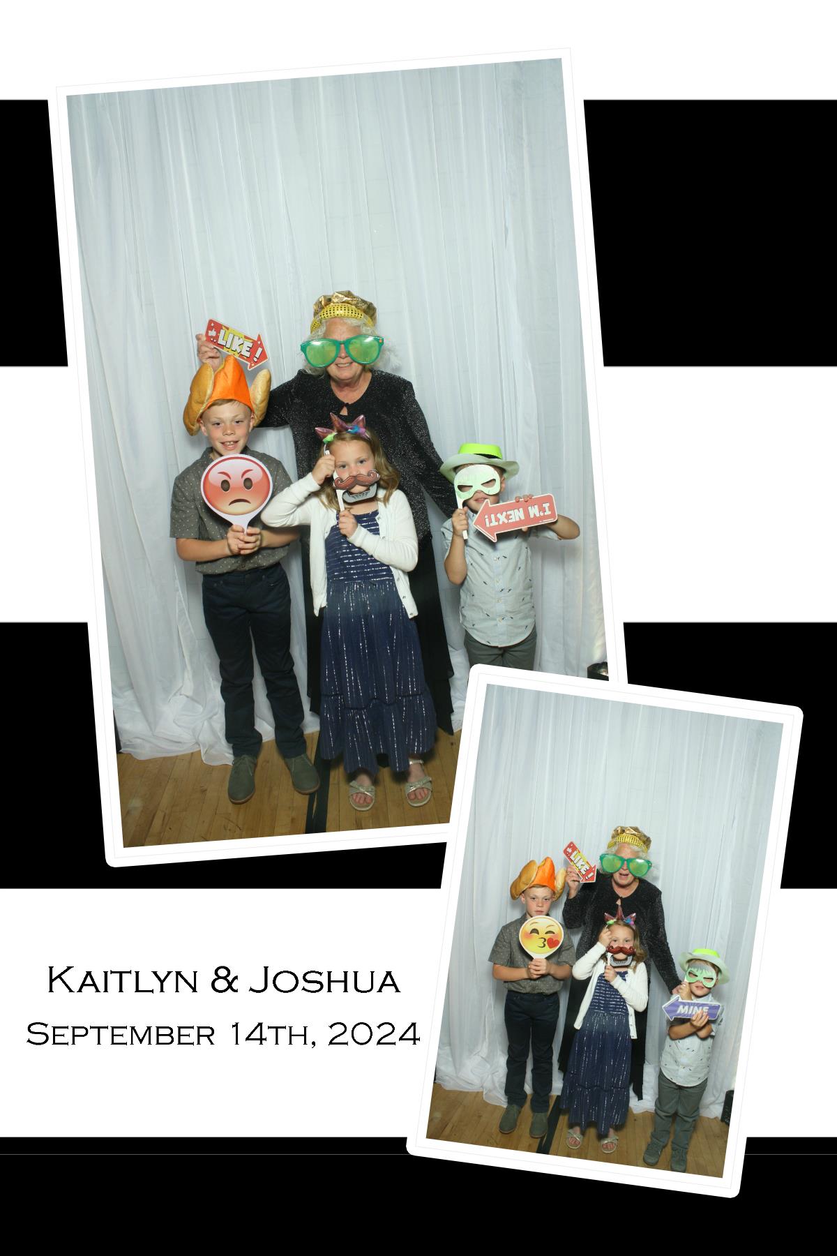 Joshua & Kaitlyn | View more photos from the event at gallery.photoboothcincy.com/u/PhotoBoothCincy/Joshua-Kaitlyn