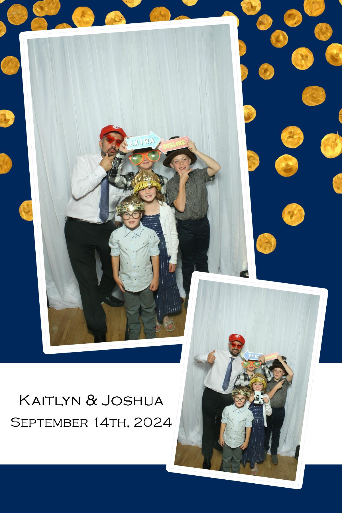 Joshua & Kaitlyn | View more photos from the event at gallery.photoboothcincy.com/u/PhotoBoothCincy/Joshua-Kaitlyn