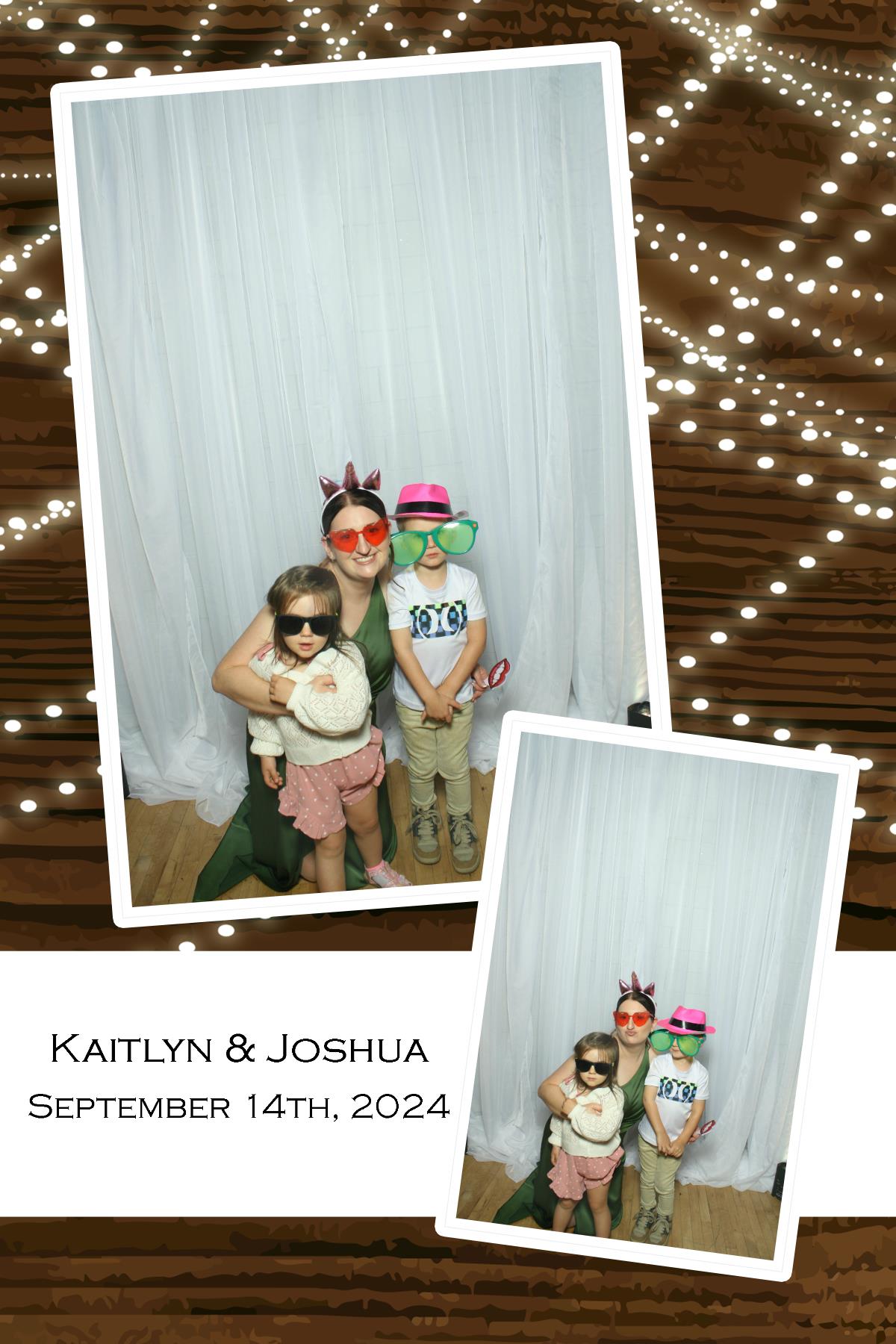 Joshua & Kaitlyn | View more photos from the event at gallery.photoboothcincy.com/u/PhotoBoothCincy/Joshua-Kaitlyn