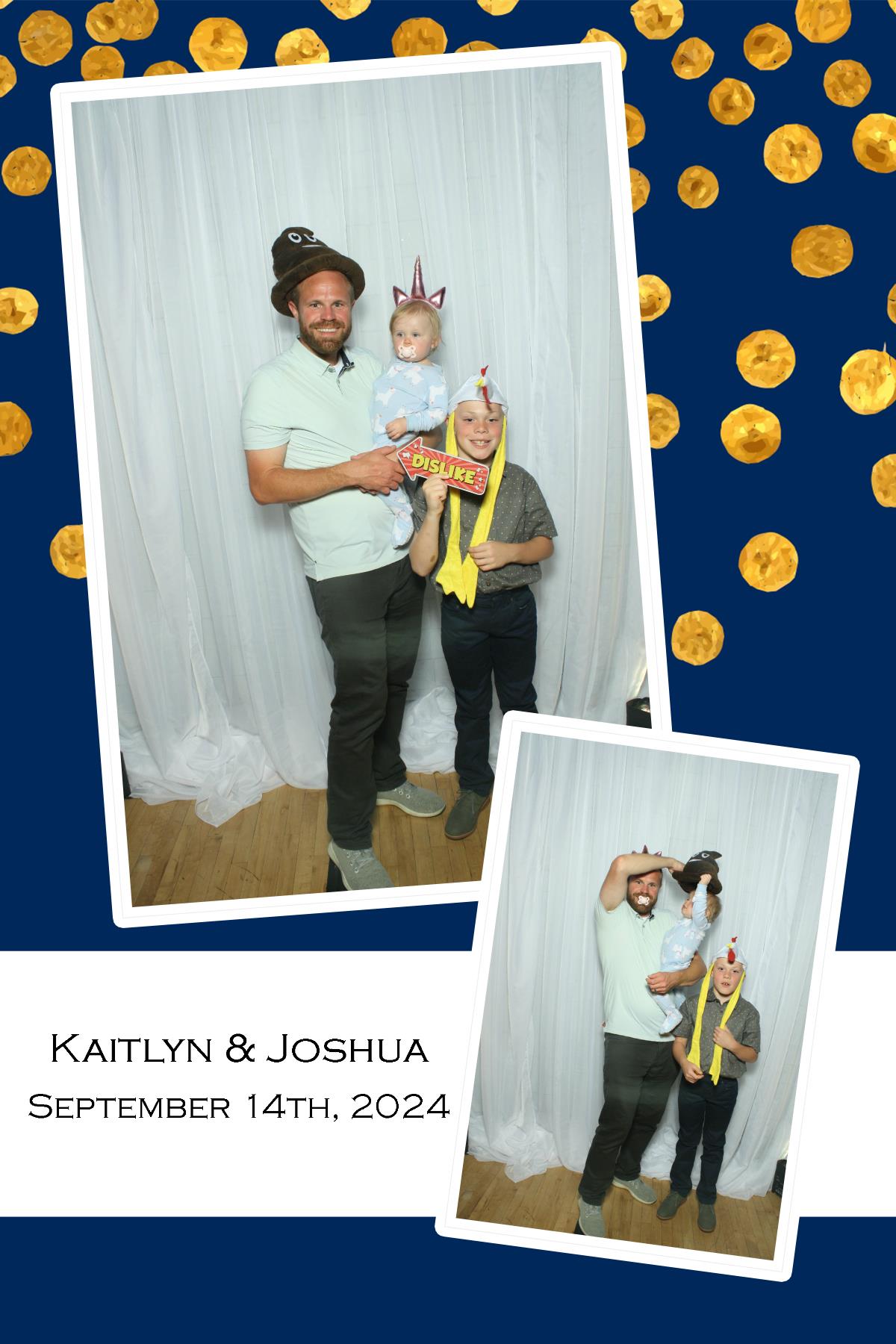 Joshua & Kaitlyn | View more photos from the event at gallery.photoboothcincy.com/u/PhotoBoothCincy/Joshua-Kaitlyn
