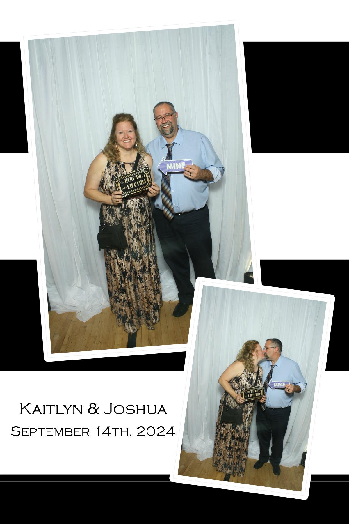 Joshua & Kaitlyn | View more photos from the event at gallery.photoboothcincy.com/u/PhotoBoothCincy/Joshua-Kaitlyn