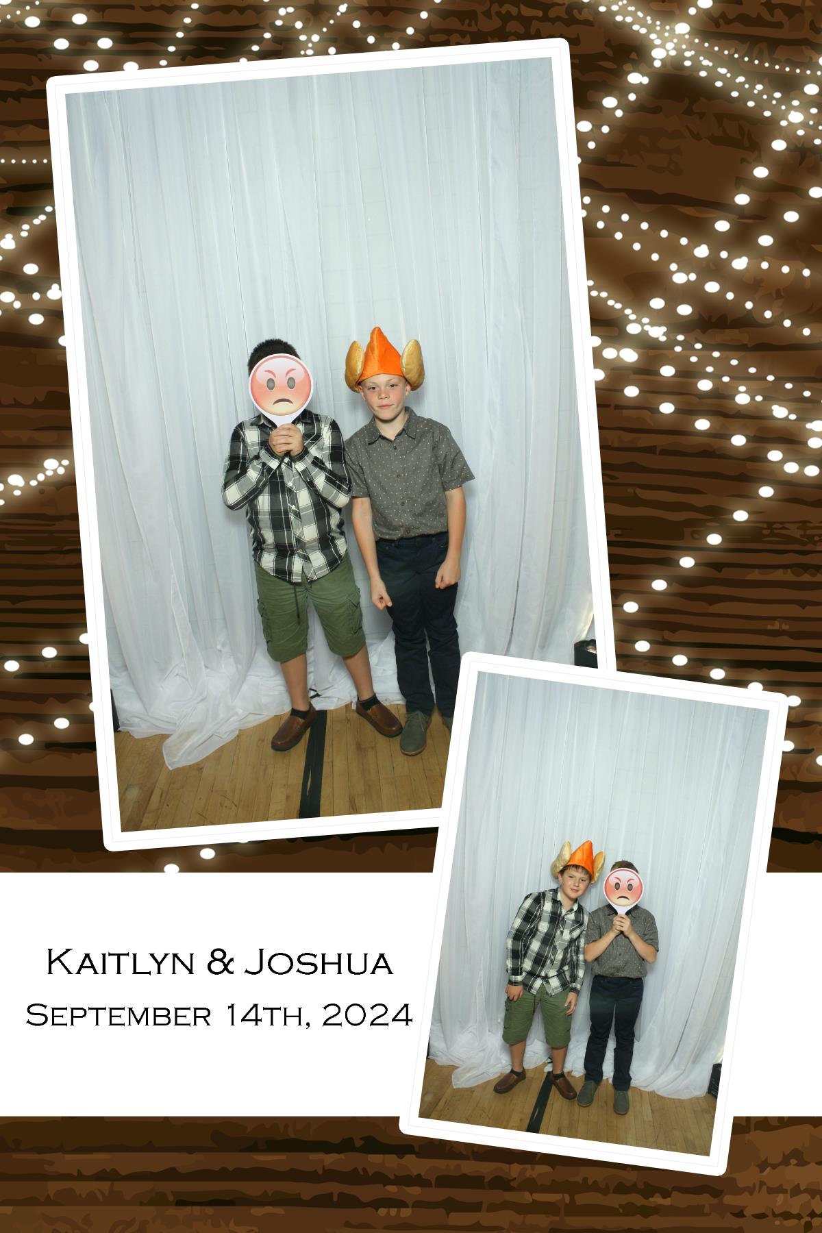 Joshua & Kaitlyn | View more photos from the event at gallery.photoboothcincy.com/u/PhotoBoothCincy/Joshua-Kaitlyn