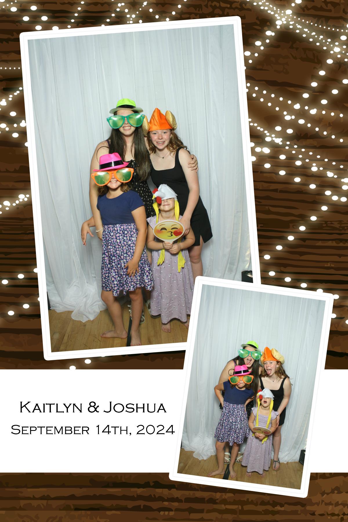 Joshua & Kaitlyn | View more photos from the event at gallery.photoboothcincy.com/u/PhotoBoothCincy/Joshua-Kaitlyn