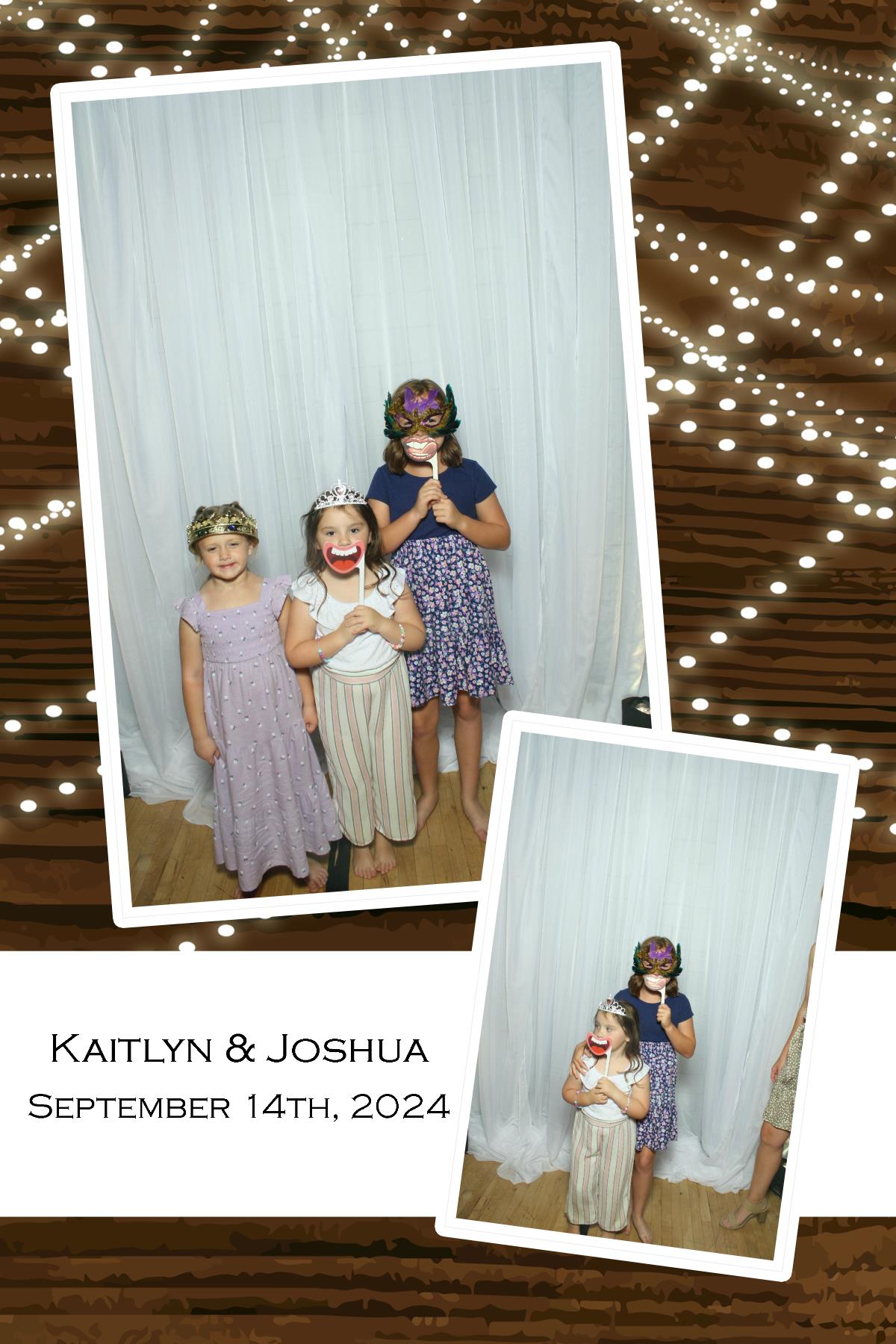 Joshua & Kaitlyn | View more photos from the event at gallery.photoboothcincy.com/u/PhotoBoothCincy/Joshua-Kaitlyn