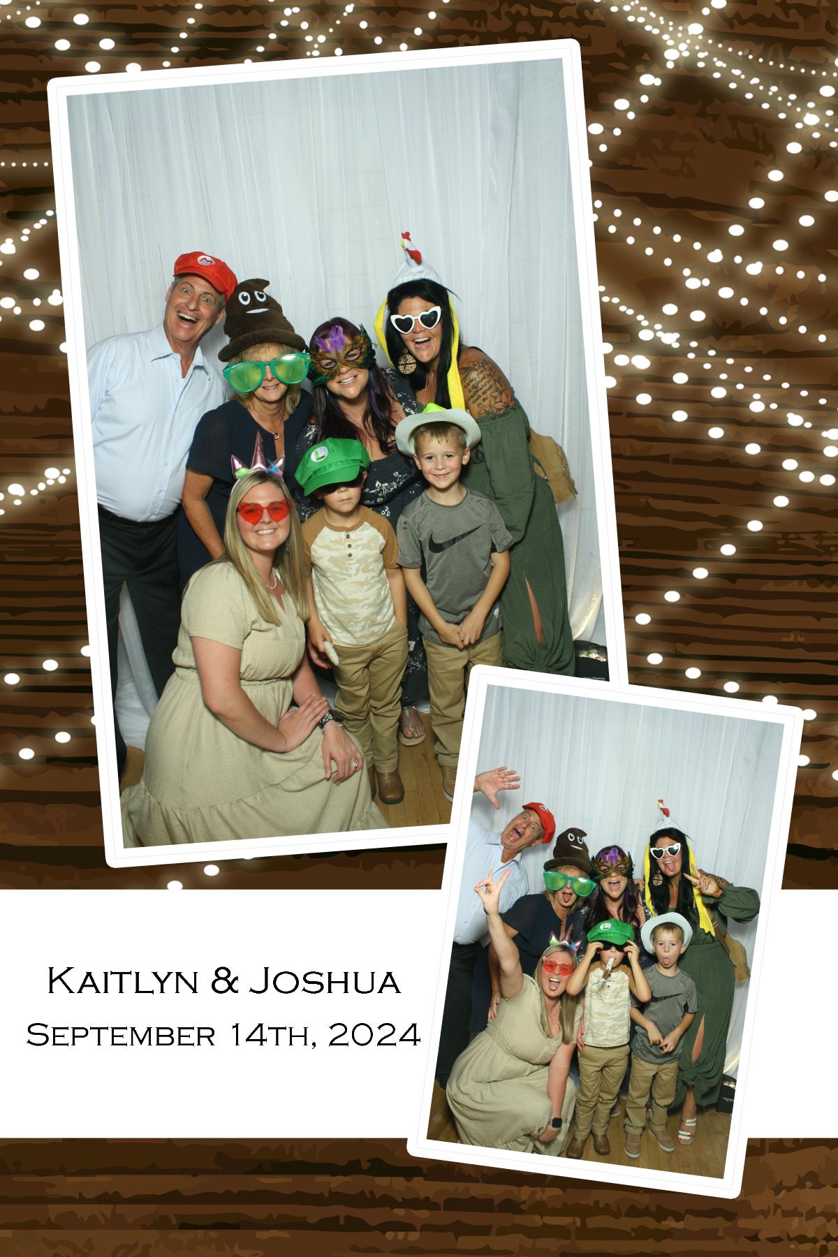 Joshua & Kaitlyn | View more photos from the event at gallery.photoboothcincy.com/u/PhotoBoothCincy/Joshua-Kaitlyn