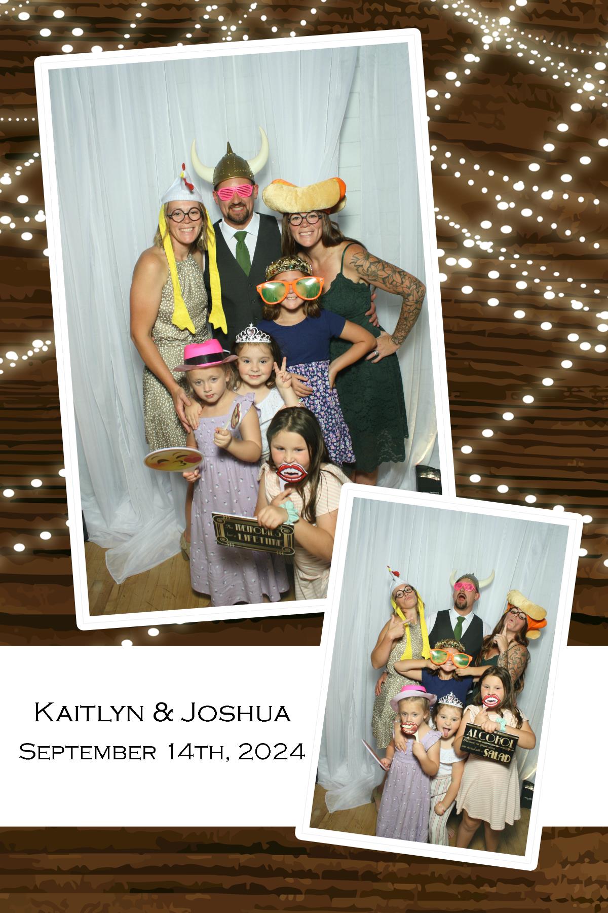 Joshua & Kaitlyn | View more photos from the event at gallery.photoboothcincy.com/u/PhotoBoothCincy/Joshua-Kaitlyn