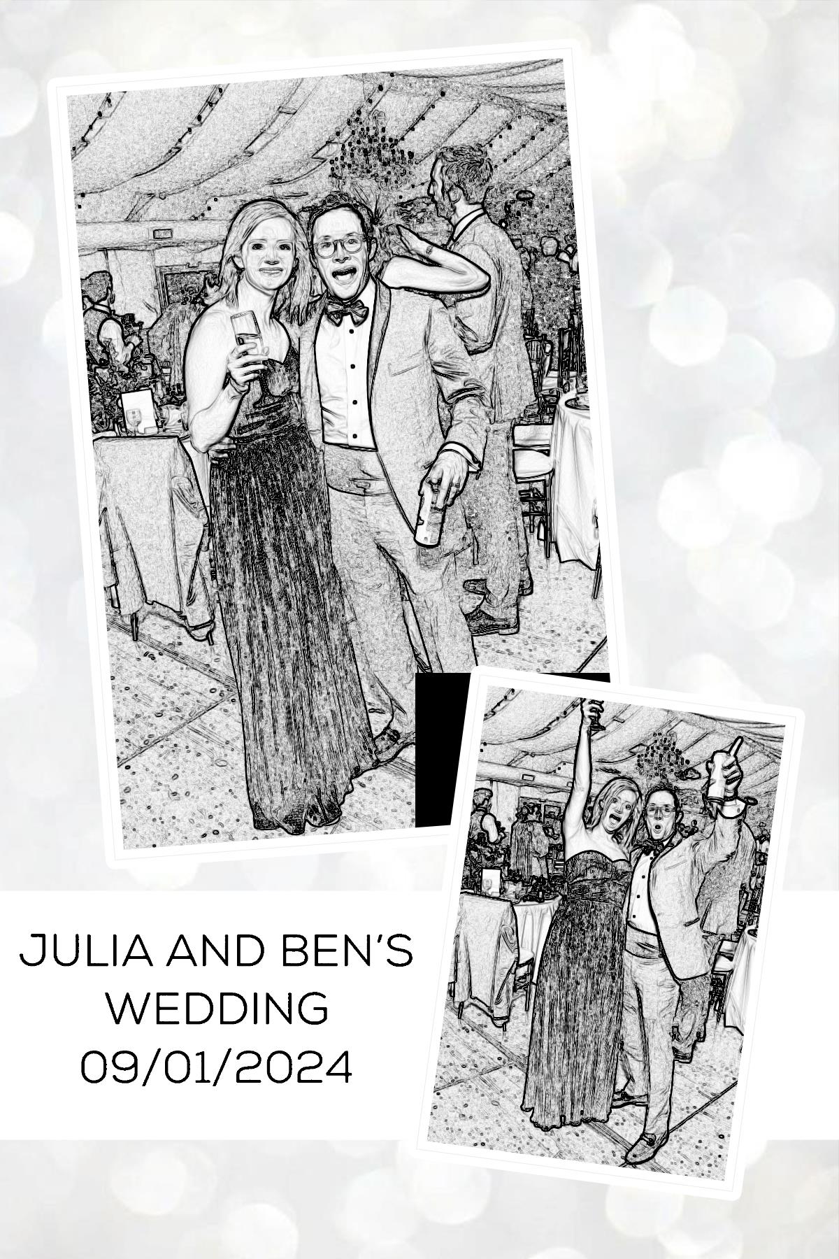 Julia & Ben | View more photos from the event at gallery.photoboothcincy.com/u/PhotoBoothCincy/Julia-Ben