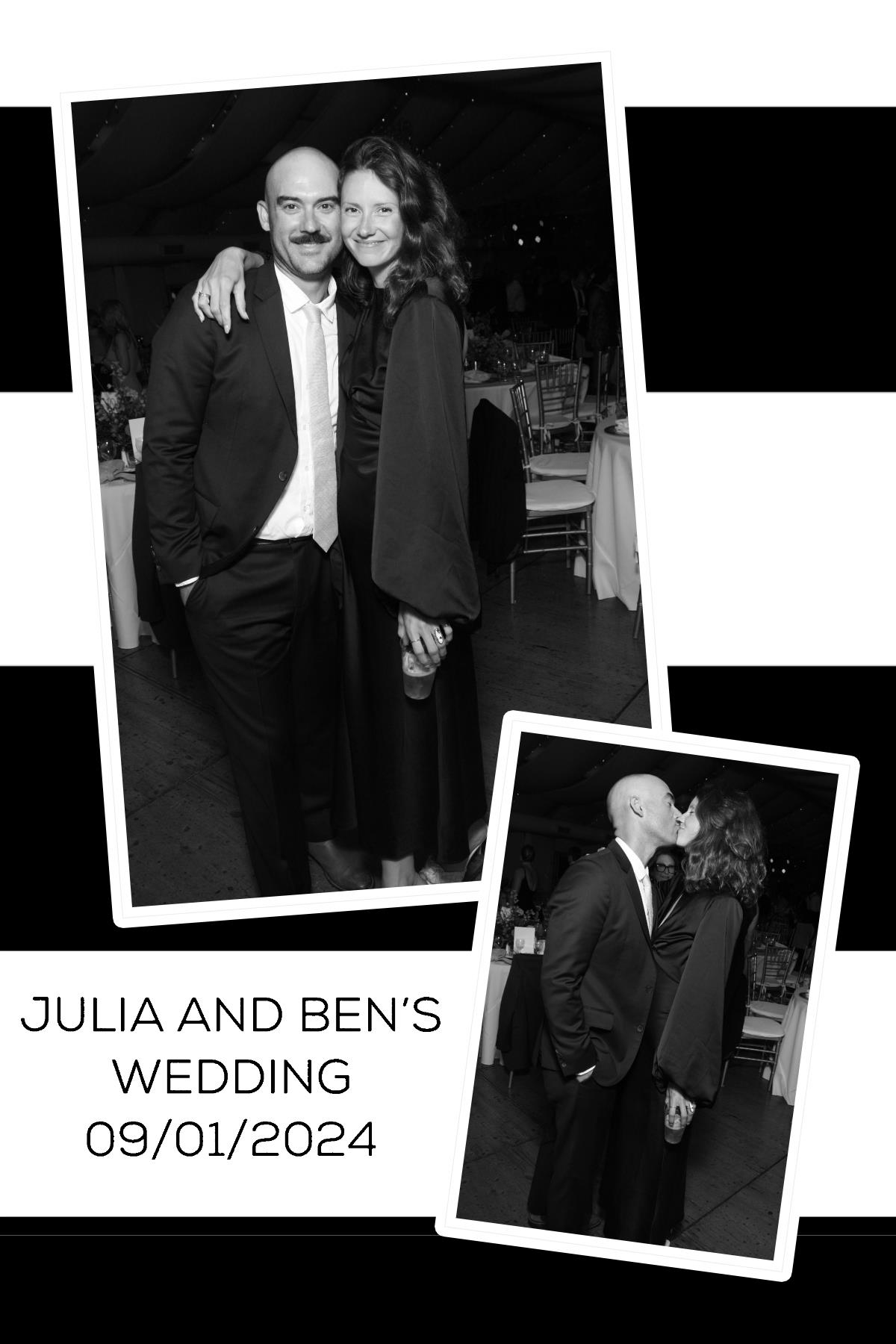 Julia & Ben | View more photos from the event at gallery.photoboothcincy.com/u/PhotoBoothCincy/Julia-Ben