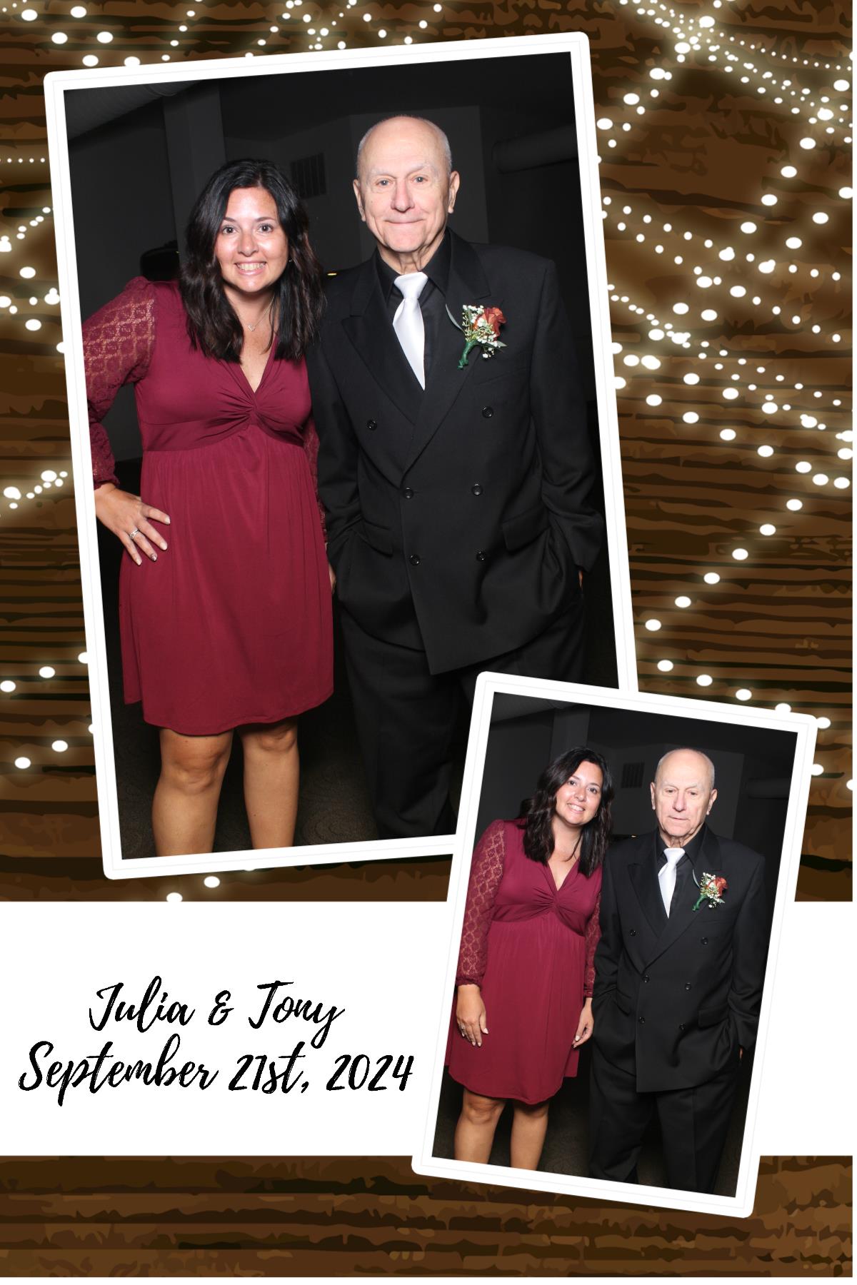 Julia & Tony | View more photos from the event at gallery.photoboothcincy.com/u/PhotoBoothCincy/Julia-Tony