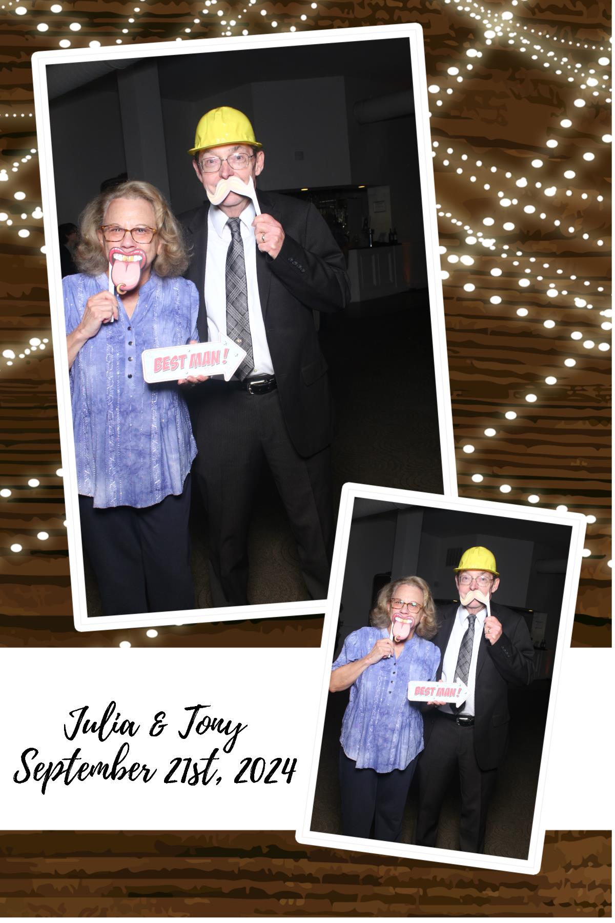 Julia & Tony | View more photos from the event at gallery.photoboothcincy.com/u/PhotoBoothCincy/Julia-Tony