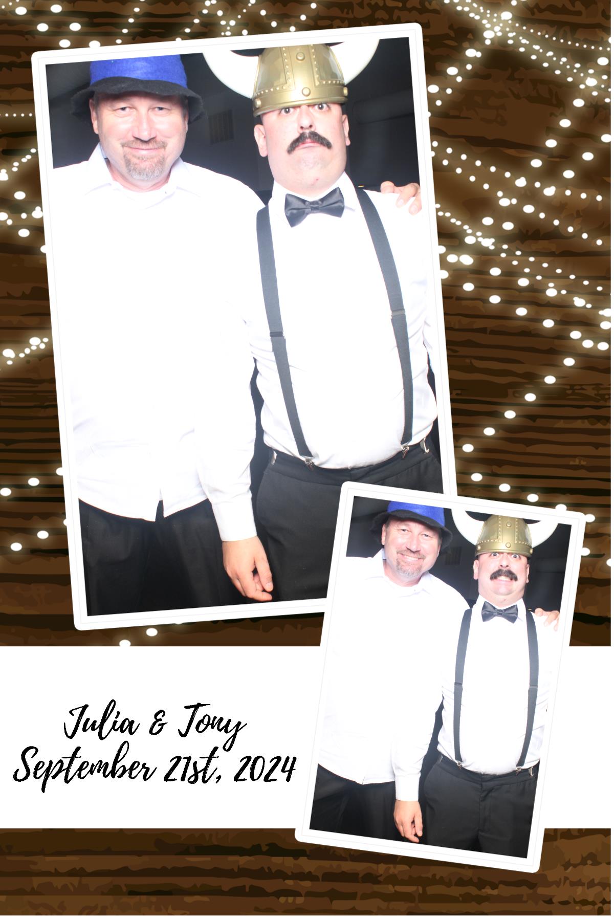 Julia & Tony | View more photos from the event at gallery.photoboothcincy.com/u/PhotoBoothCincy/Julia-Tony