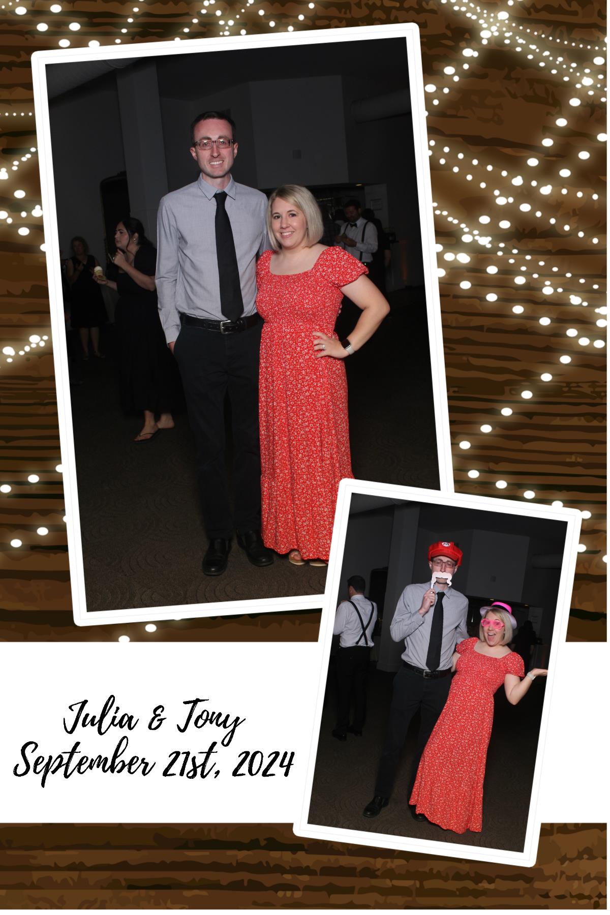 Julia & Tony | View more photos from the event at gallery.photoboothcincy.com/u/PhotoBoothCincy/Julia-Tony