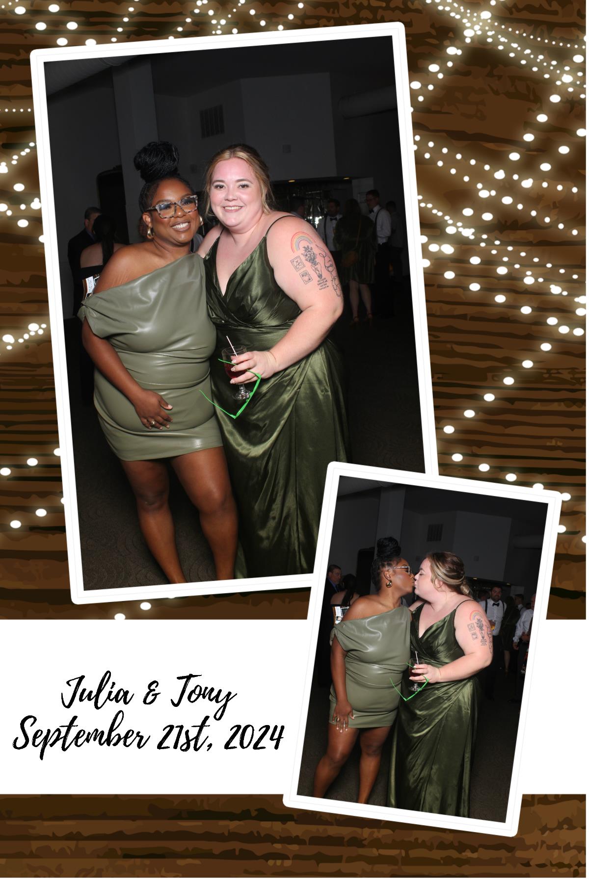 Julia & Tony | View more photos from the event at gallery.photoboothcincy.com/u/PhotoBoothCincy/Julia-Tony