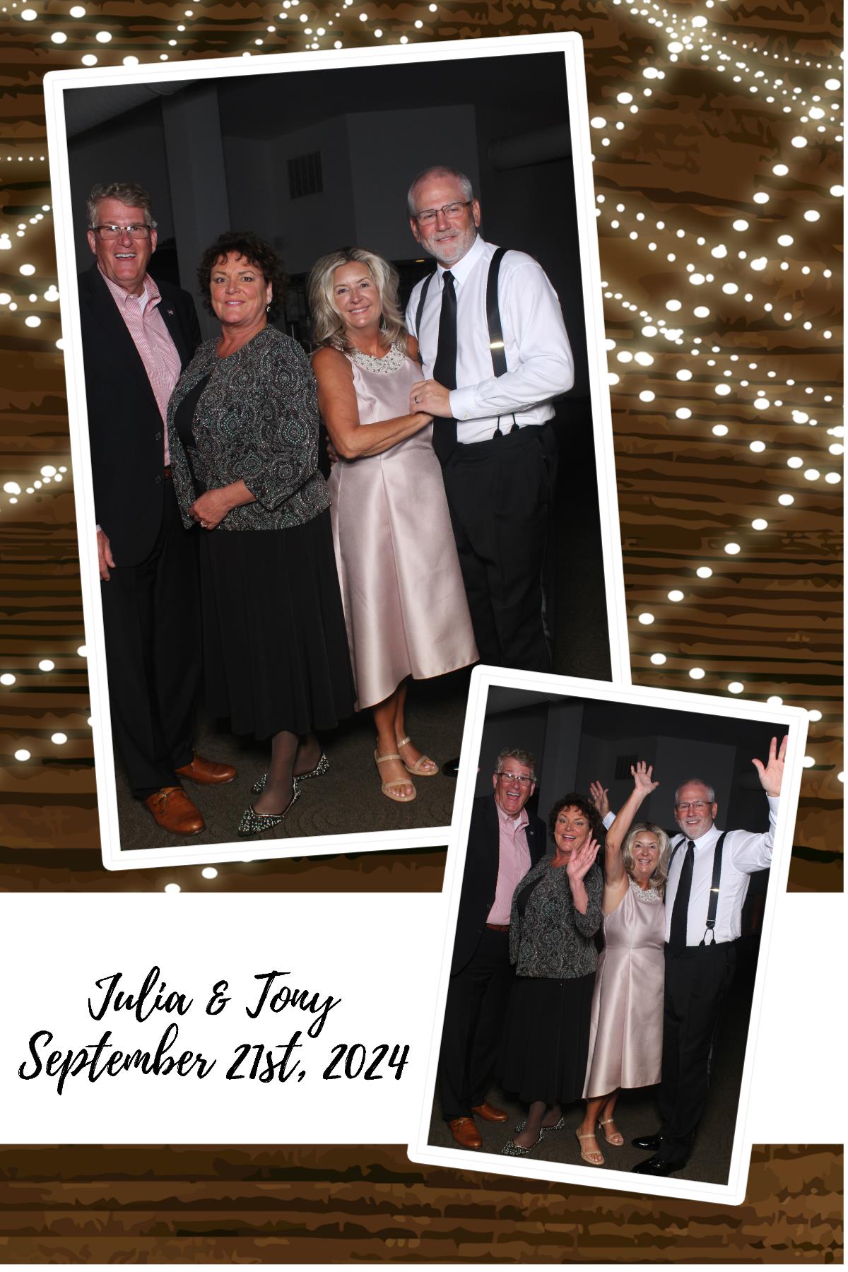 Julia & Tony | View more photos from the event at gallery.photoboothcincy.com/u/PhotoBoothCincy/Julia-Tony