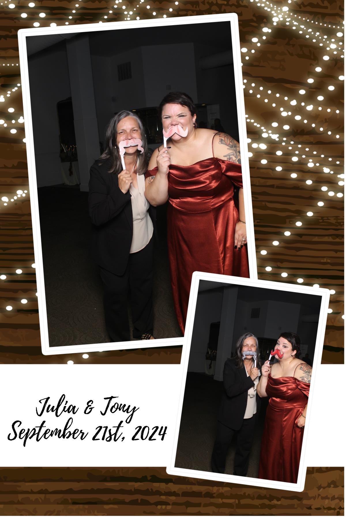 Julia & Tony | View more photos from the event at gallery.photoboothcincy.com/u/PhotoBoothCincy/Julia-Tony