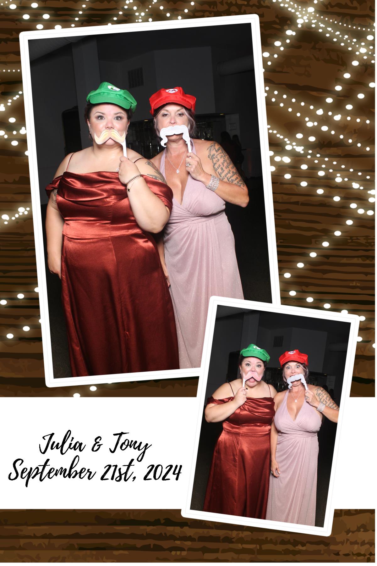 Julia & Tony | View more photos from the event at gallery.photoboothcincy.com/u/PhotoBoothCincy/Julia-Tony