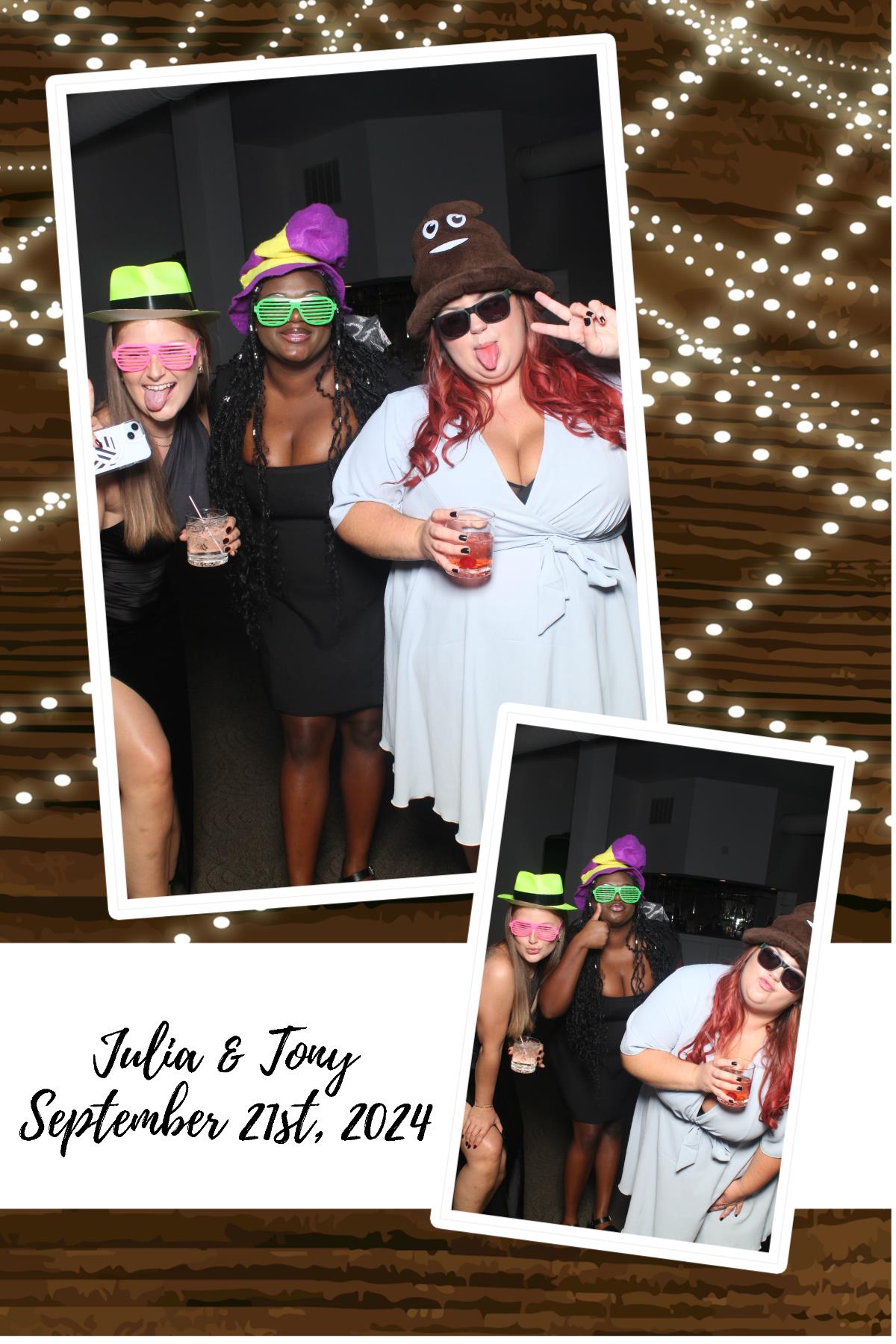 Julia & Tony | View more photos from the event at gallery.photoboothcincy.com/u/PhotoBoothCincy/Julia-Tony