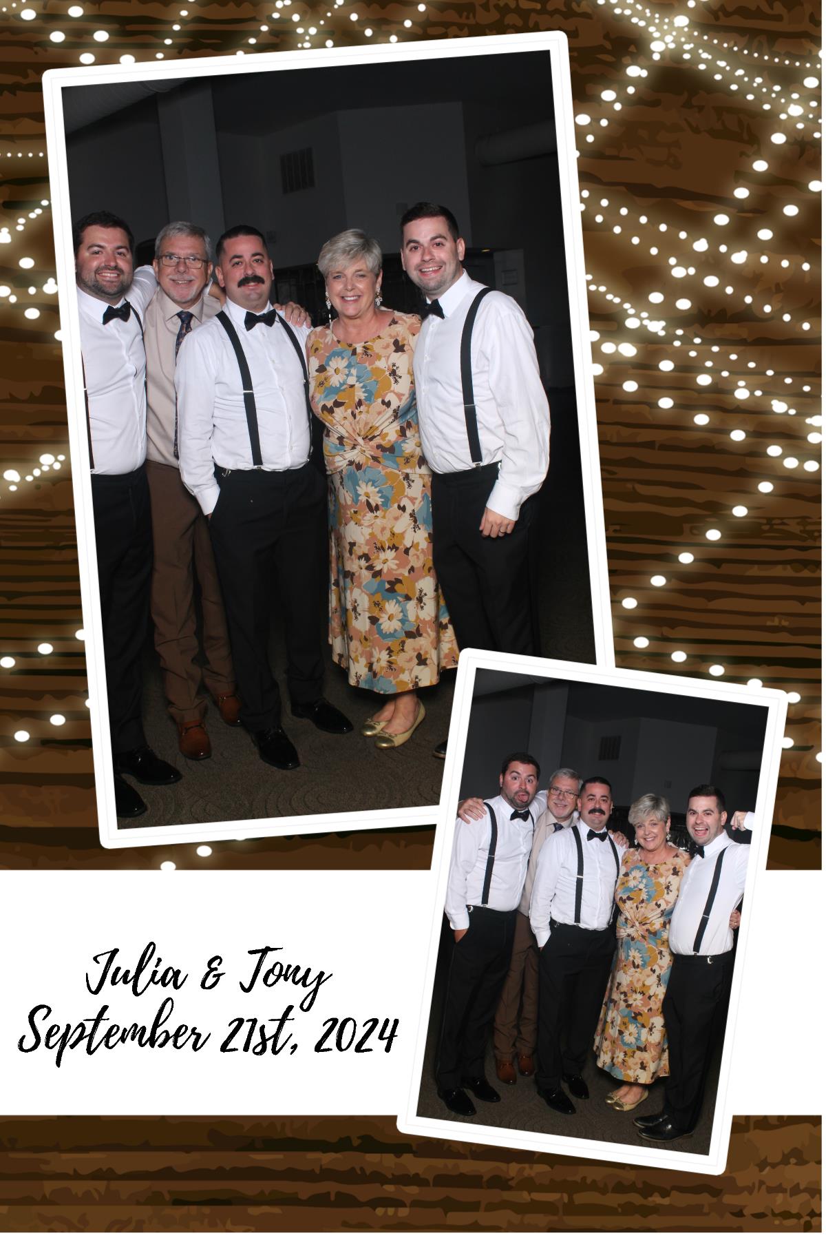 Julia & Tony | View more photos from the event at gallery.photoboothcincy.com/u/PhotoBoothCincy/Julia-Tony