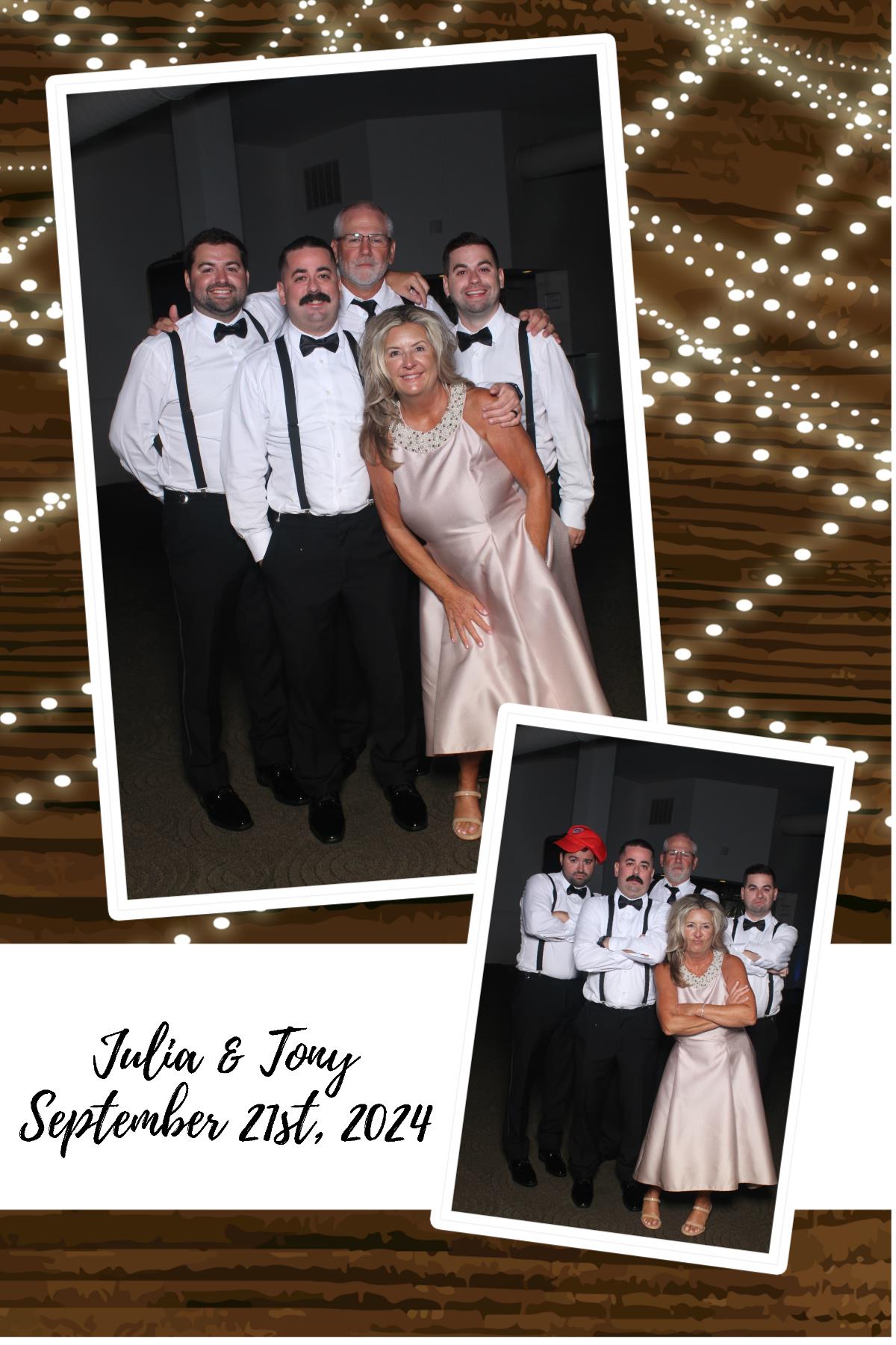 Julia & Tony | View more photos from the event at gallery.photoboothcincy.com/u/PhotoBoothCincy/Julia-Tony