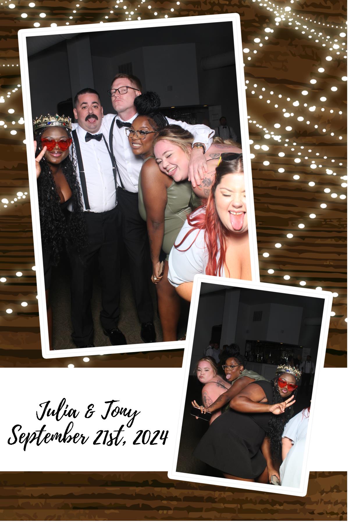 Julia & Tony | View more photos from the event at gallery.photoboothcincy.com/u/PhotoBoothCincy/Julia-Tony