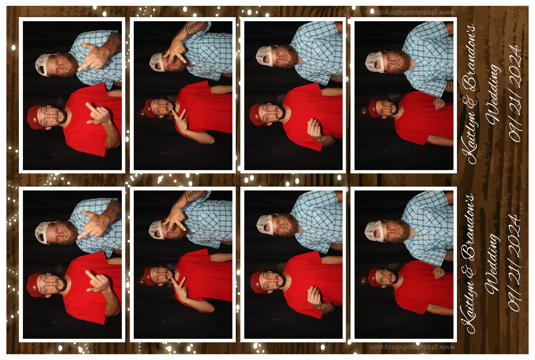Kaitlyn & Brandon  | View more photos from the event at gallery.photoboothcincy.com/u/PhotoBoothCincy/Kaitlyn-Brandon