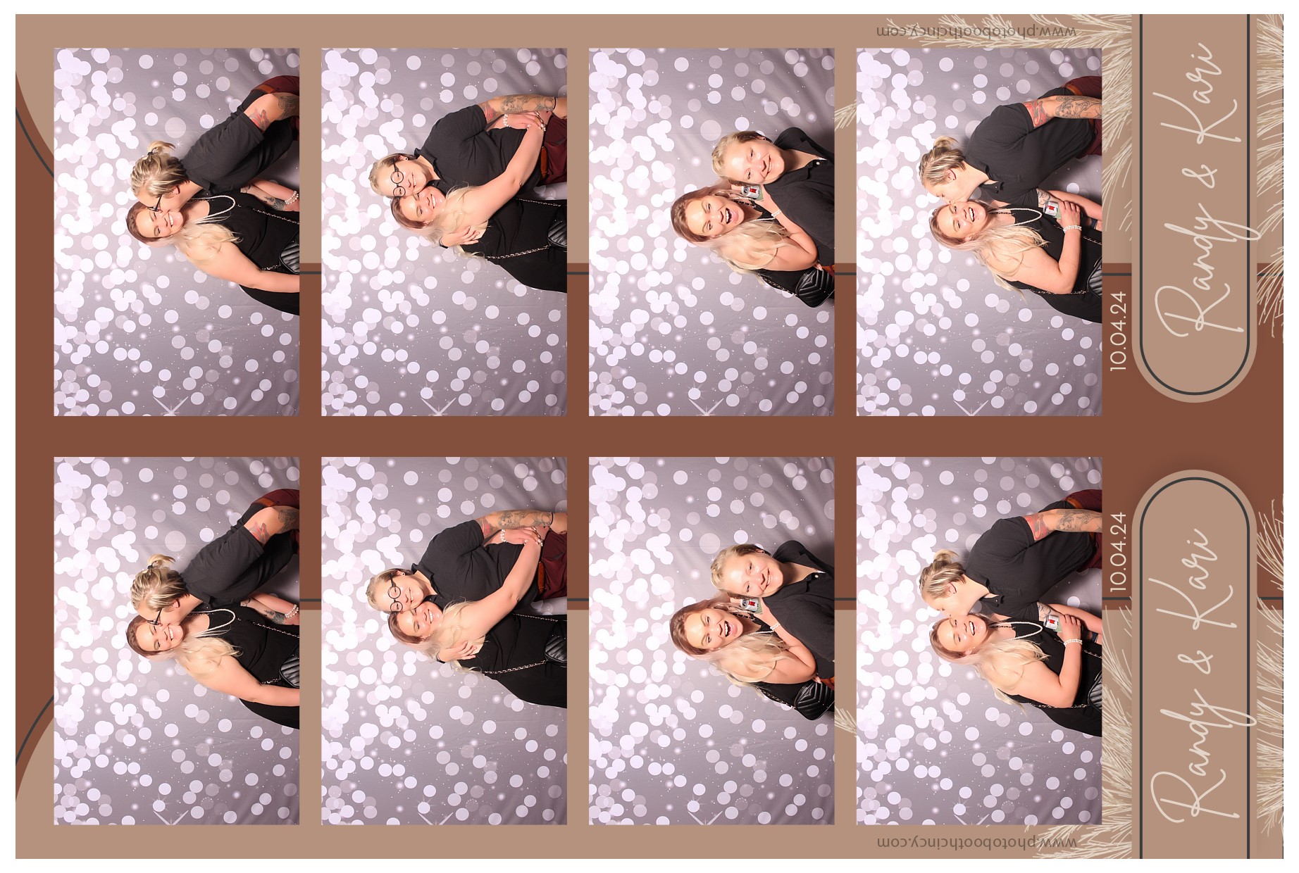 Kari & Randy Reception | View more photos from the event at gallery.photoboothcincy.com/u/PhotoBoothCincy/Kari-Randy-Reception