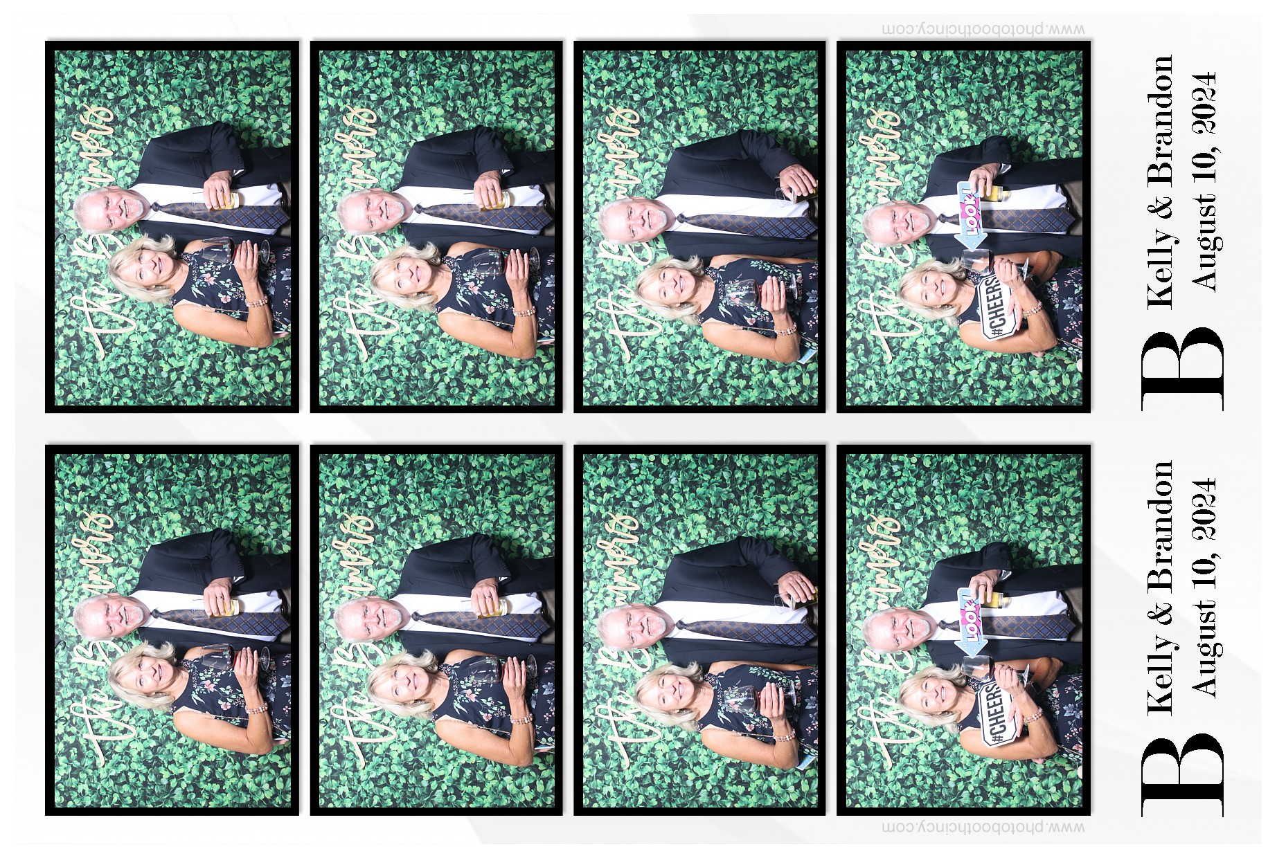 Kelly & Brandon | View more photos from the event at gallery.photoboothcincy.com/u/PhotoBoothCincy/Kelly-Brandon