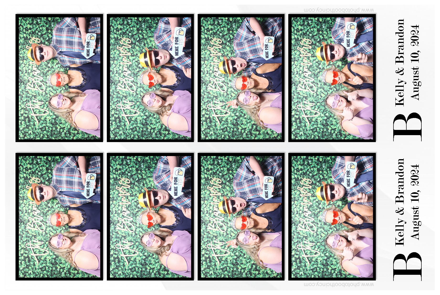 Kelly & Brandon | View more photos from the event at gallery.photoboothcincy.com/u/PhotoBoothCincy/Kelly-Brandon