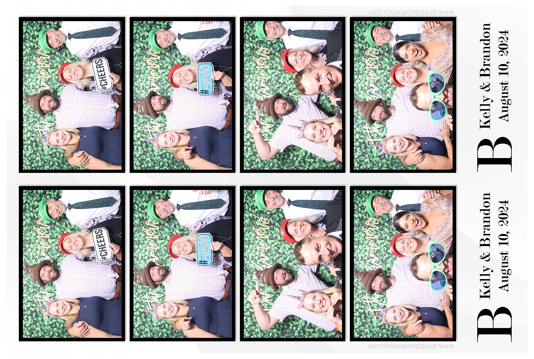 Kelly & Brandon | View more photos from the event at gallery.photoboothcincy.com/u/PhotoBoothCincy/Kelly-Brandon