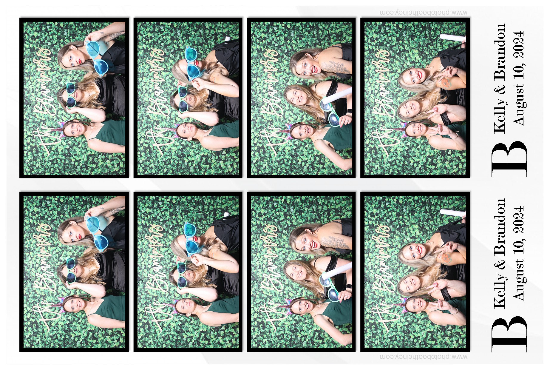 Kelly & Brandon | View more photos from the event at gallery.photoboothcincy.com/u/PhotoBoothCincy/Kelly-Brandon