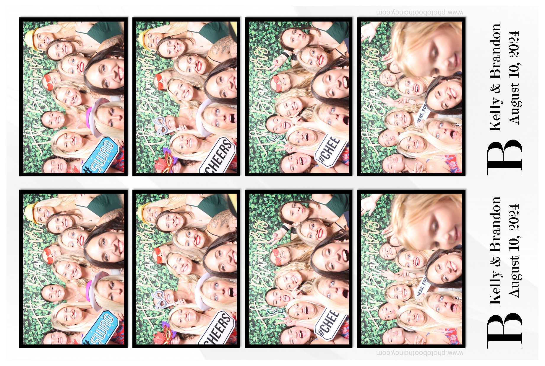 Kelly & Brandon | View more photos from the event at gallery.photoboothcincy.com/u/PhotoBoothCincy/Kelly-Brandon