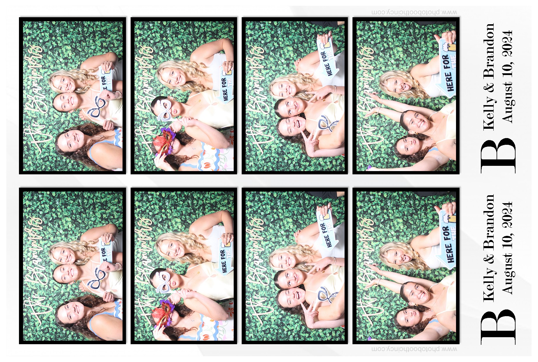 Kelly & Brandon | View more photos from the event at gallery.photoboothcincy.com/u/PhotoBoothCincy/Kelly-Brandon