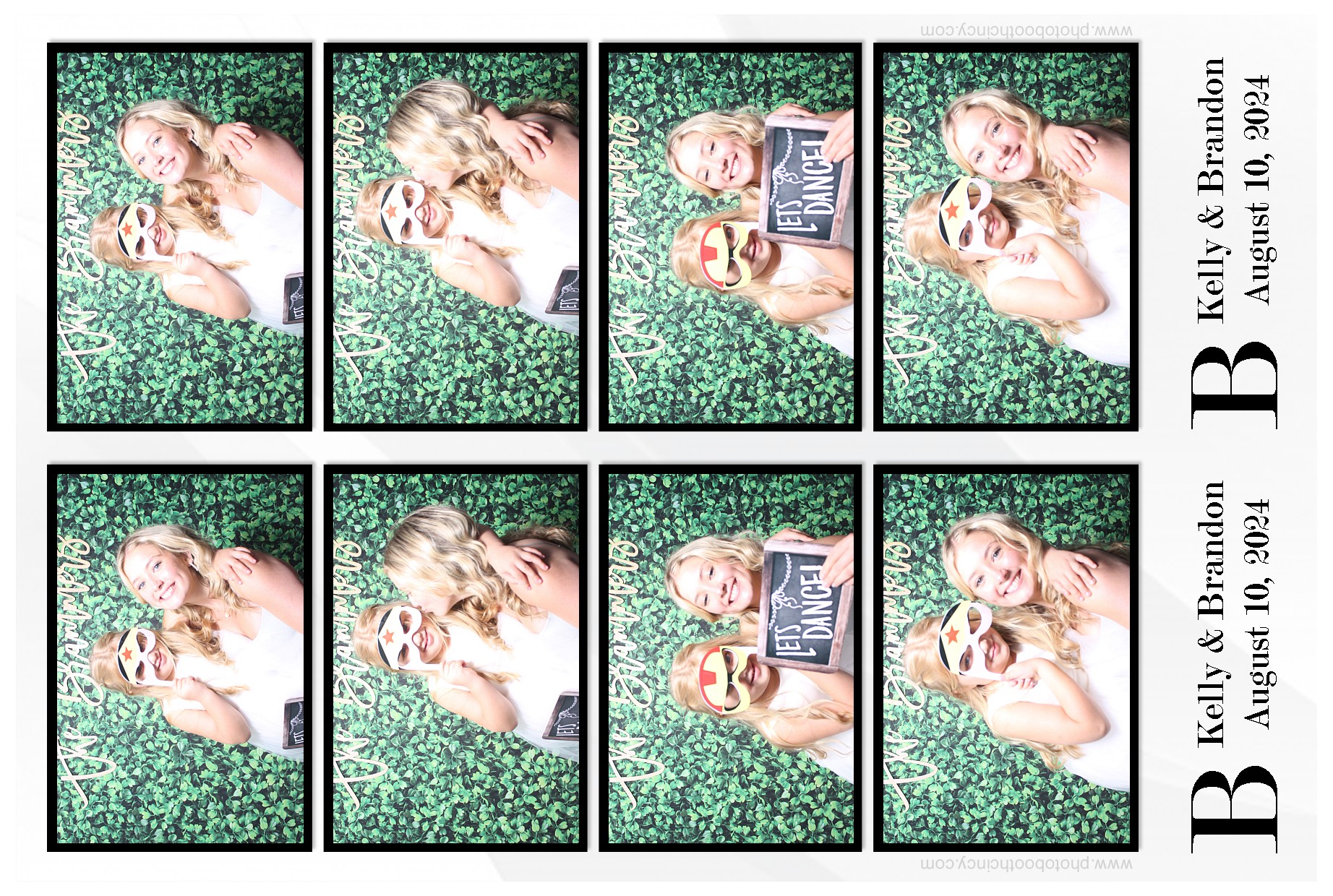 Kelly & Brandon | View more photos from the event at gallery.photoboothcincy.com/u/PhotoBoothCincy/Kelly-Brandon