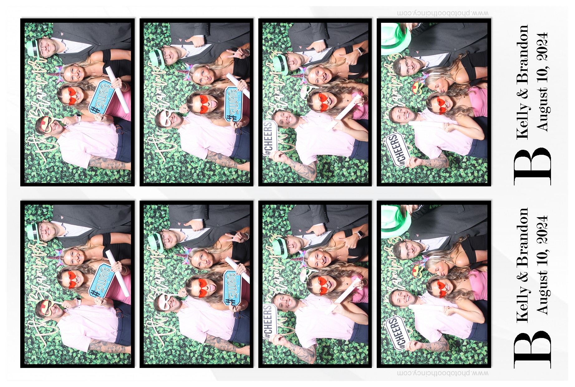 Kelly & Brandon | View more photos from the event at gallery.photoboothcincy.com/u/PhotoBoothCincy/Kelly-Brandon