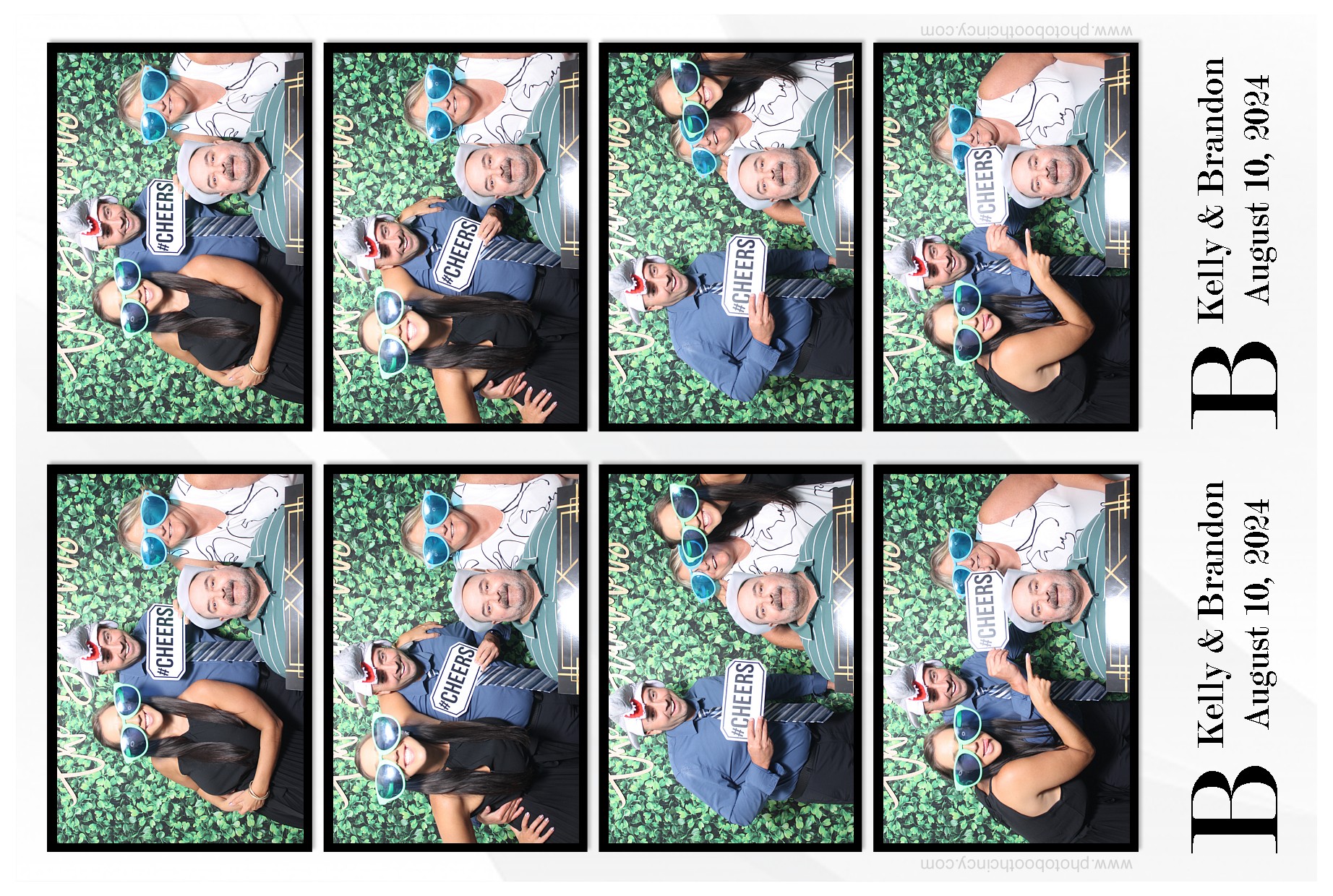 Kelly & Brandon | View more photos from the event at gallery.photoboothcincy.com/u/PhotoBoothCincy/Kelly-Brandon