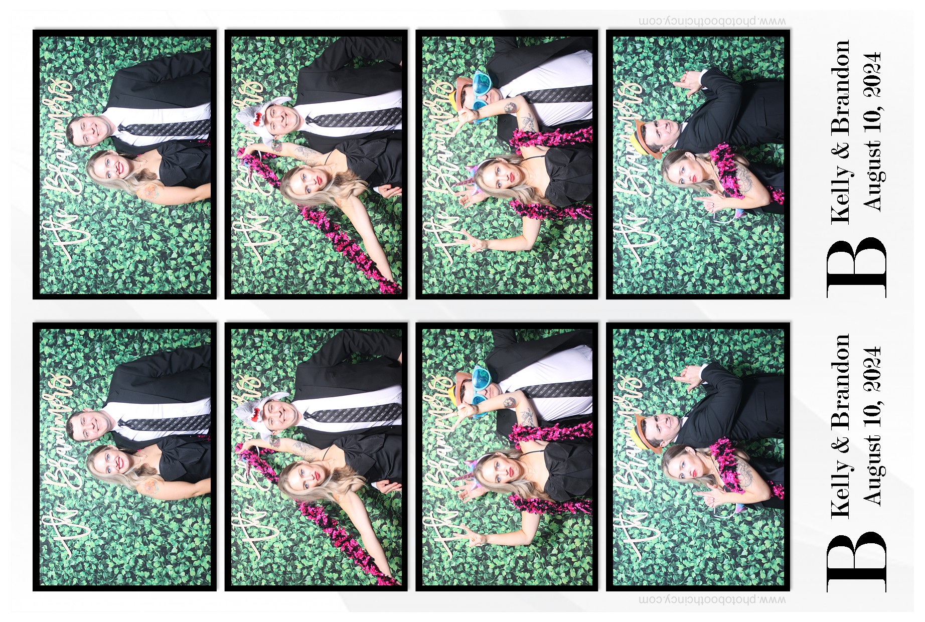 Kelly & Brandon | View more photos from the event at gallery.photoboothcincy.com/u/PhotoBoothCincy/Kelly-Brandon