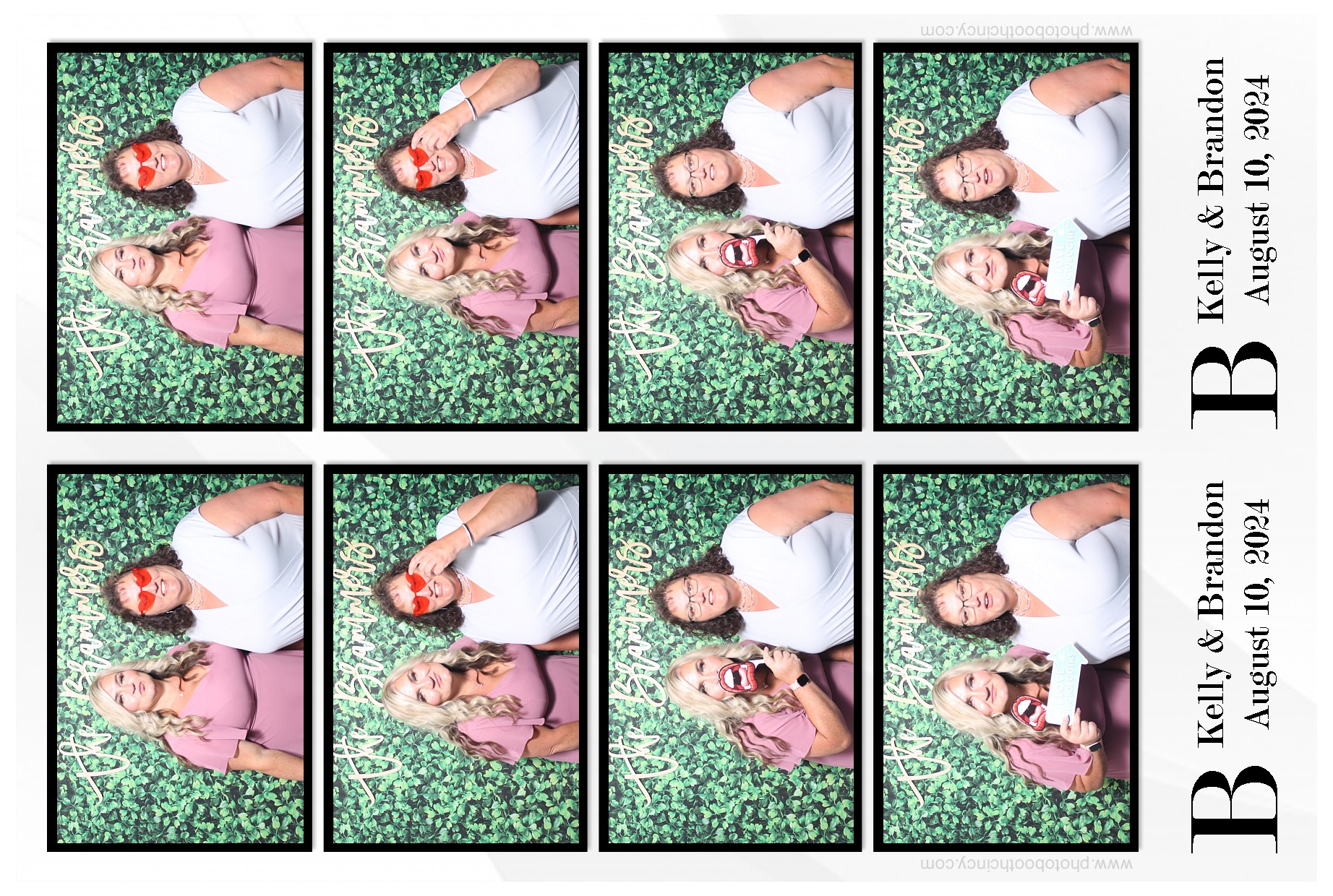 Kelly & Brandon | View more photos from the event at gallery.photoboothcincy.com/u/PhotoBoothCincy/Kelly-Brandon