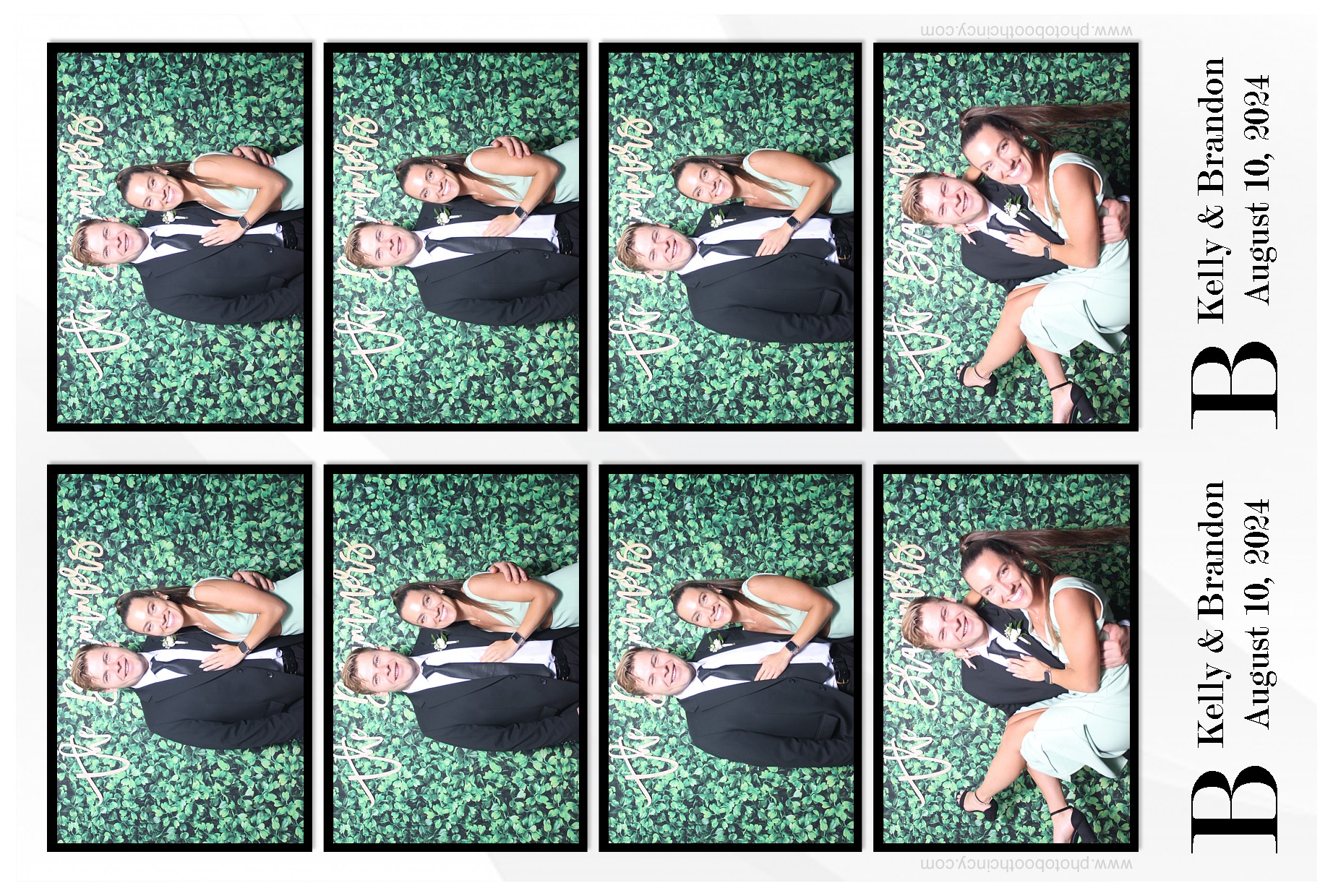 Kelly & Brandon | View more photos from the event at gallery.photoboothcincy.com/u/PhotoBoothCincy/Kelly-Brandon
