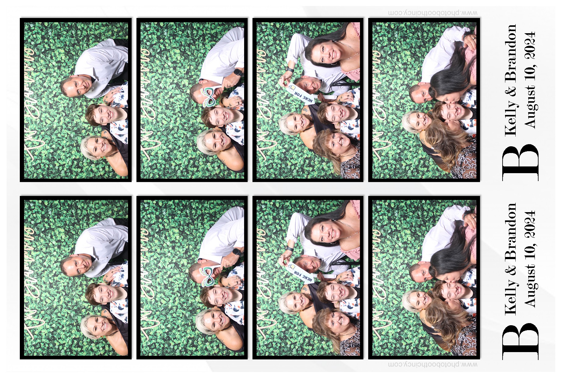 Kelly & Brandon | View more photos from the event at gallery.photoboothcincy.com/u/PhotoBoothCincy/Kelly-Brandon