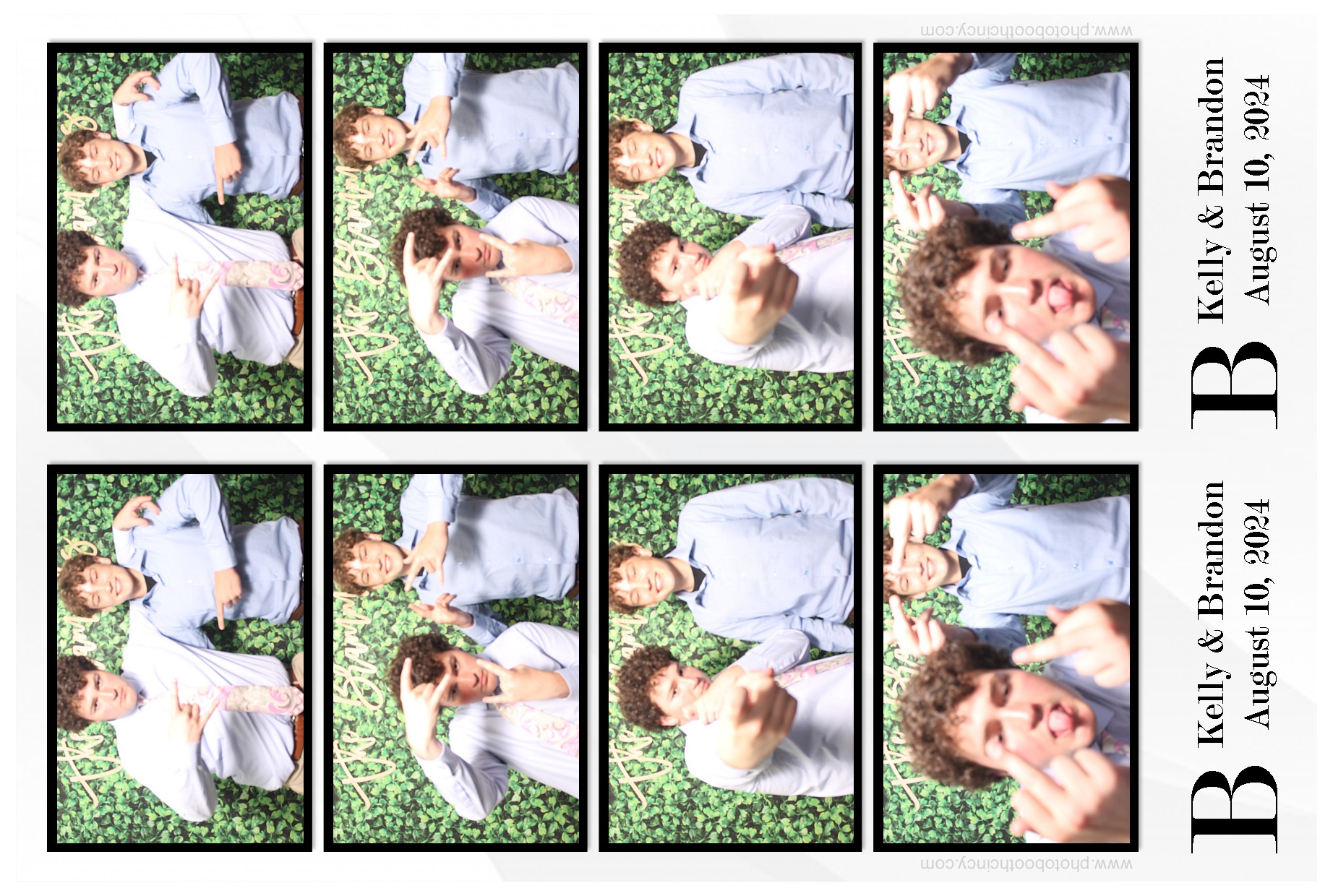 Kelly & Brandon | View more photos from the event at gallery.photoboothcincy.com/u/PhotoBoothCincy/Kelly-Brandon