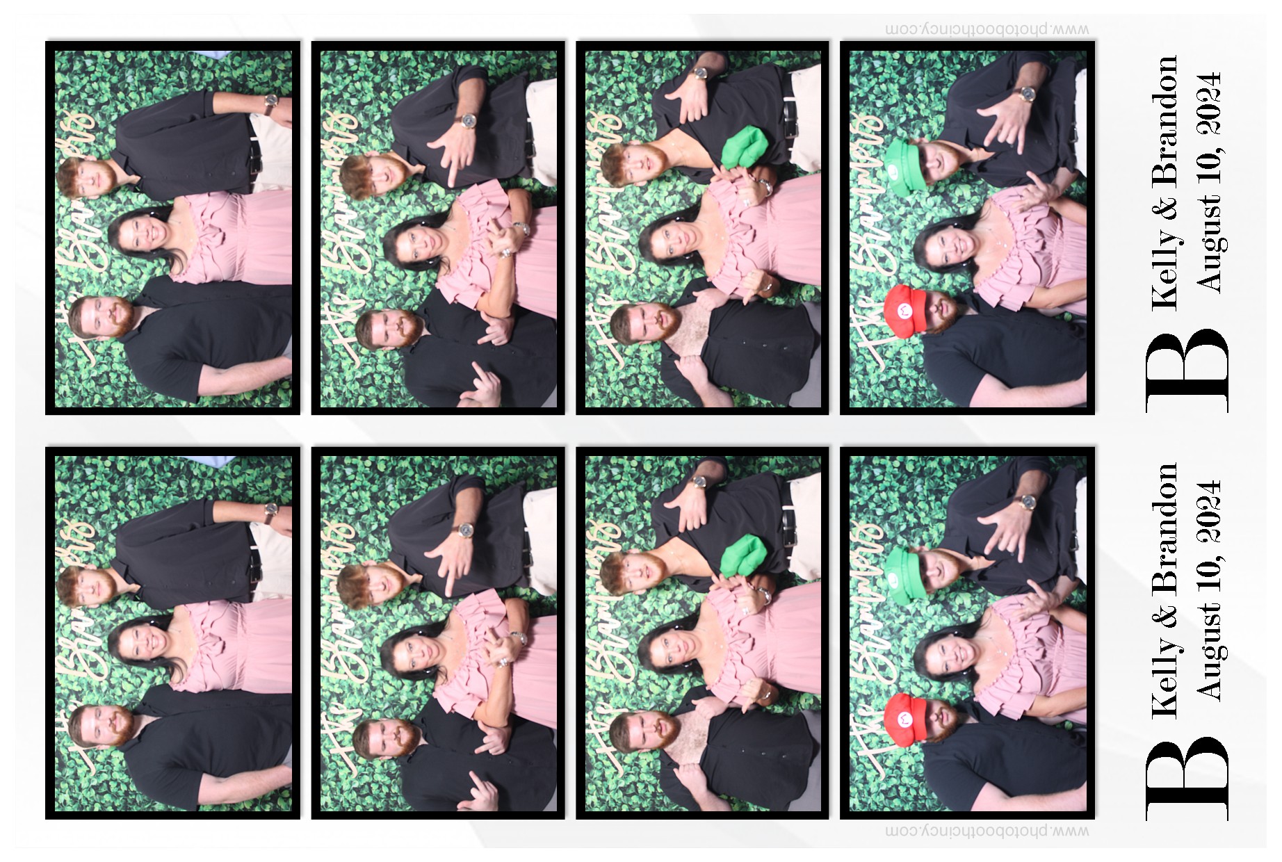 Kelly & Brandon | View more photos from the event at gallery.photoboothcincy.com/u/PhotoBoothCincy/Kelly-Brandon