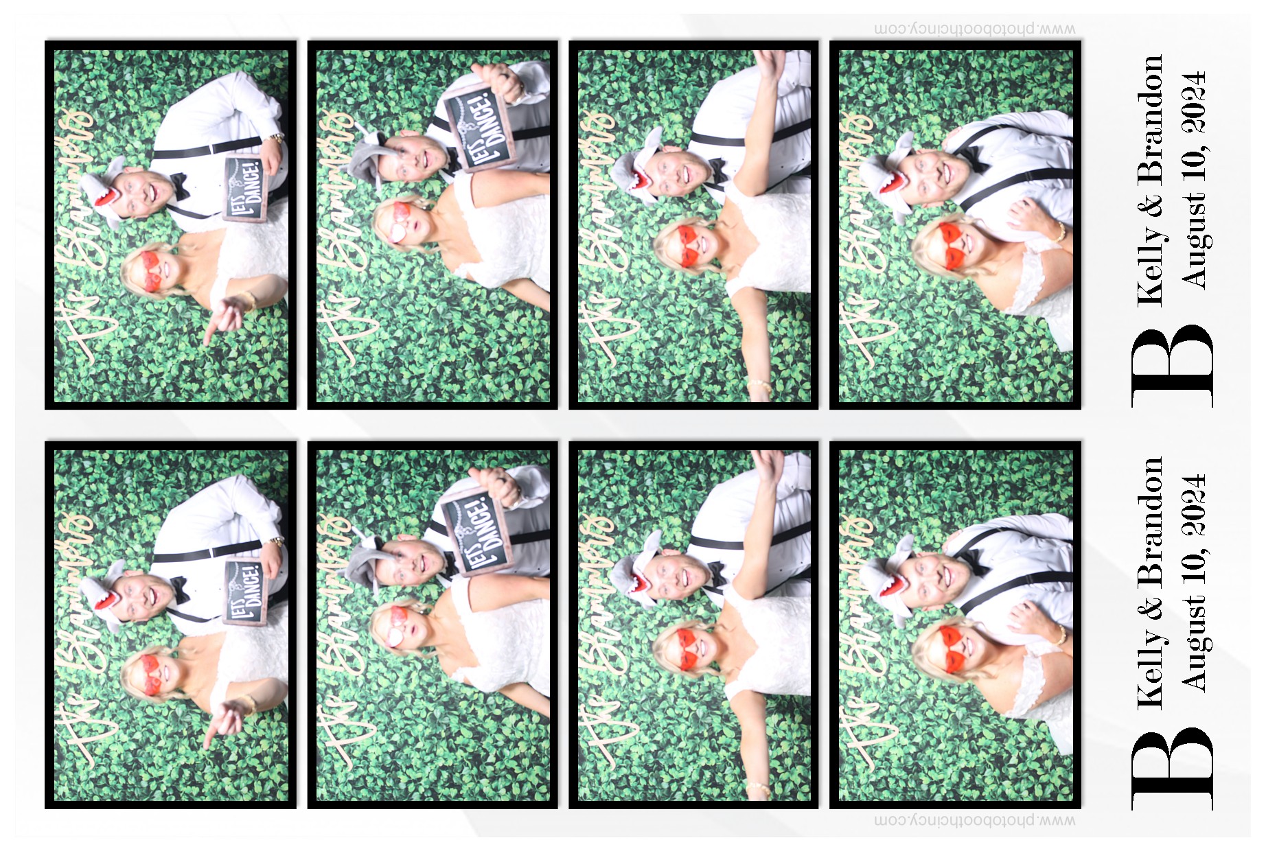 Kelly & Brandon | View more photos from the event at gallery.photoboothcincy.com/u/PhotoBoothCincy/Kelly-Brandon