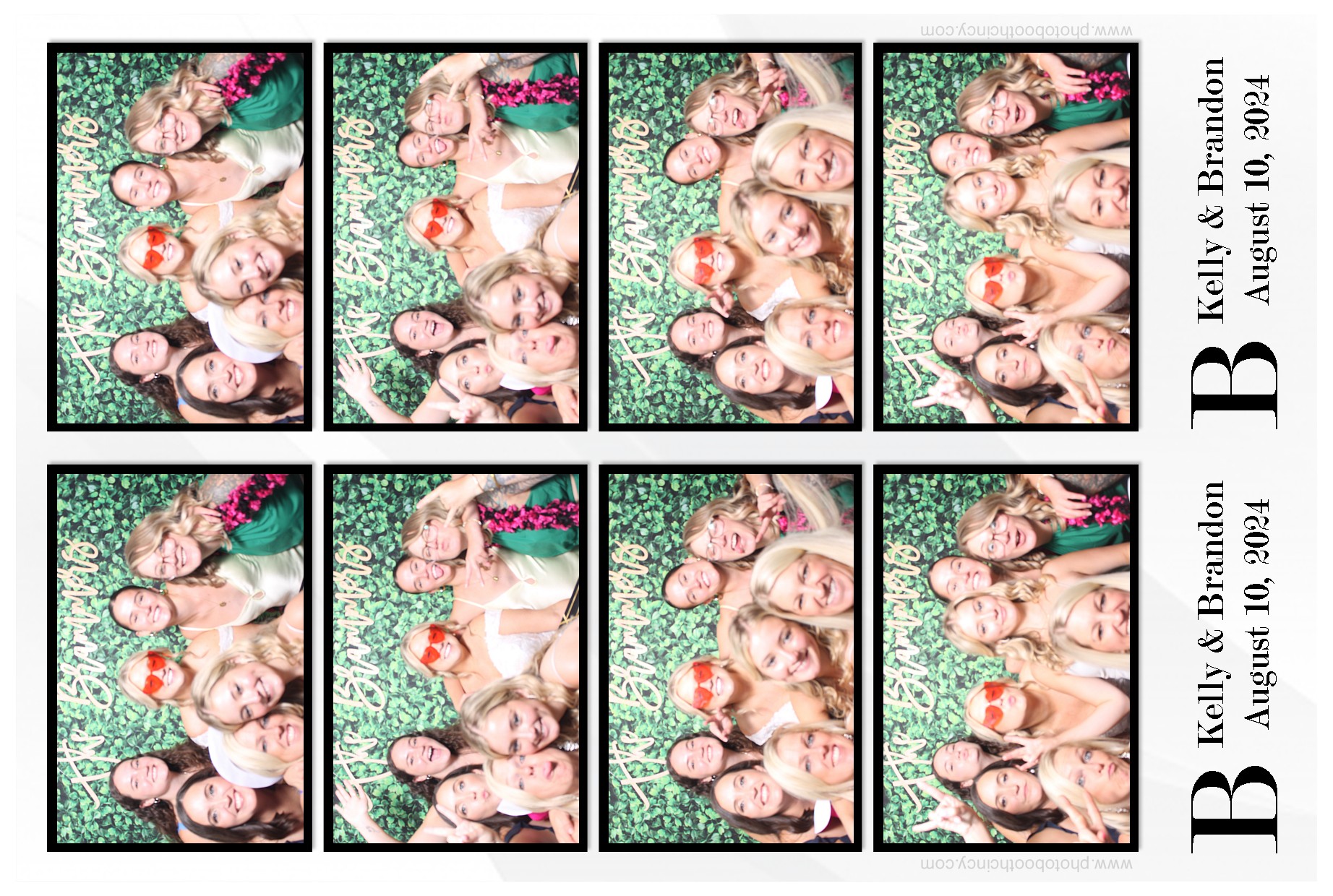 Kelly & Brandon | View more photos from the event at gallery.photoboothcincy.com/u/PhotoBoothCincy/Kelly-Brandon