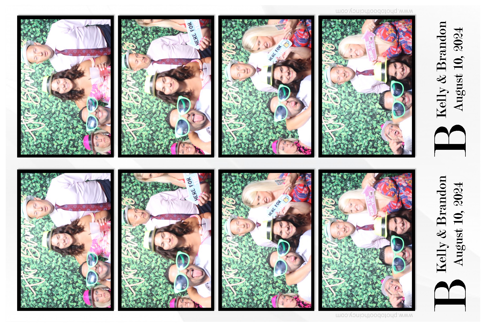 Kelly & Brandon | View more photos from the event at gallery.photoboothcincy.com/u/PhotoBoothCincy/Kelly-Brandon